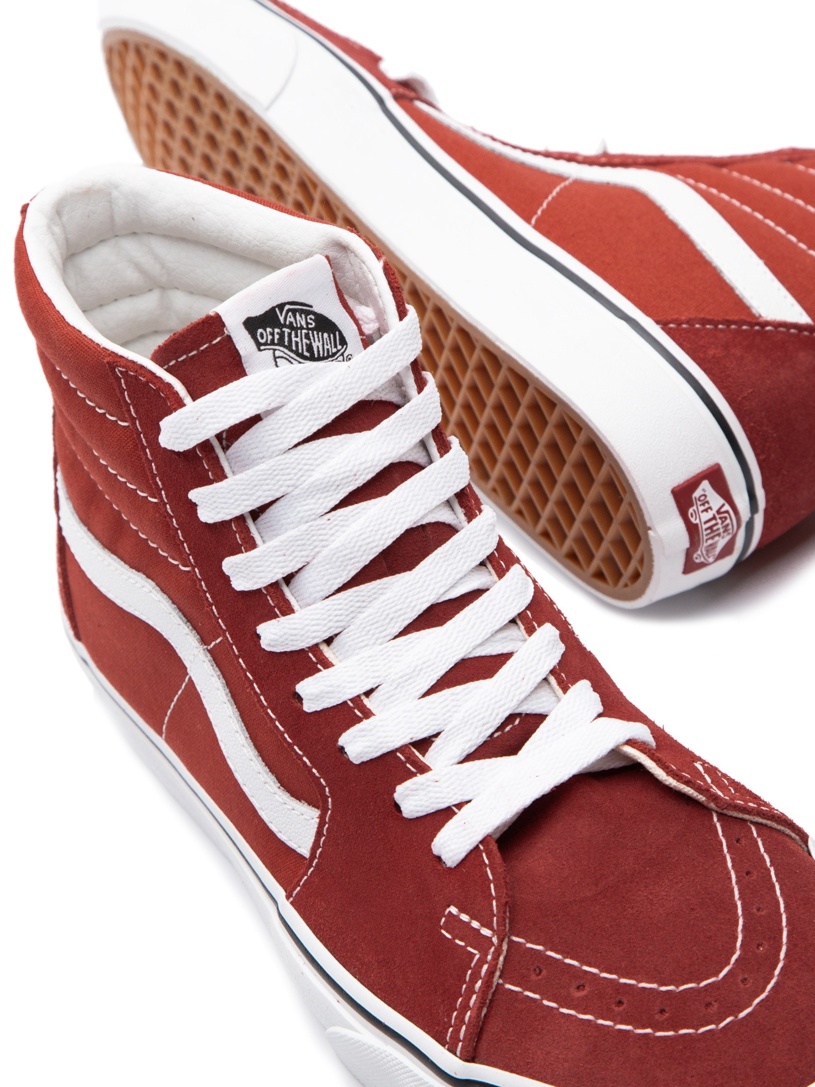 Vans Tênis Feminino Sk8 Hi Vermelho - Main Image
