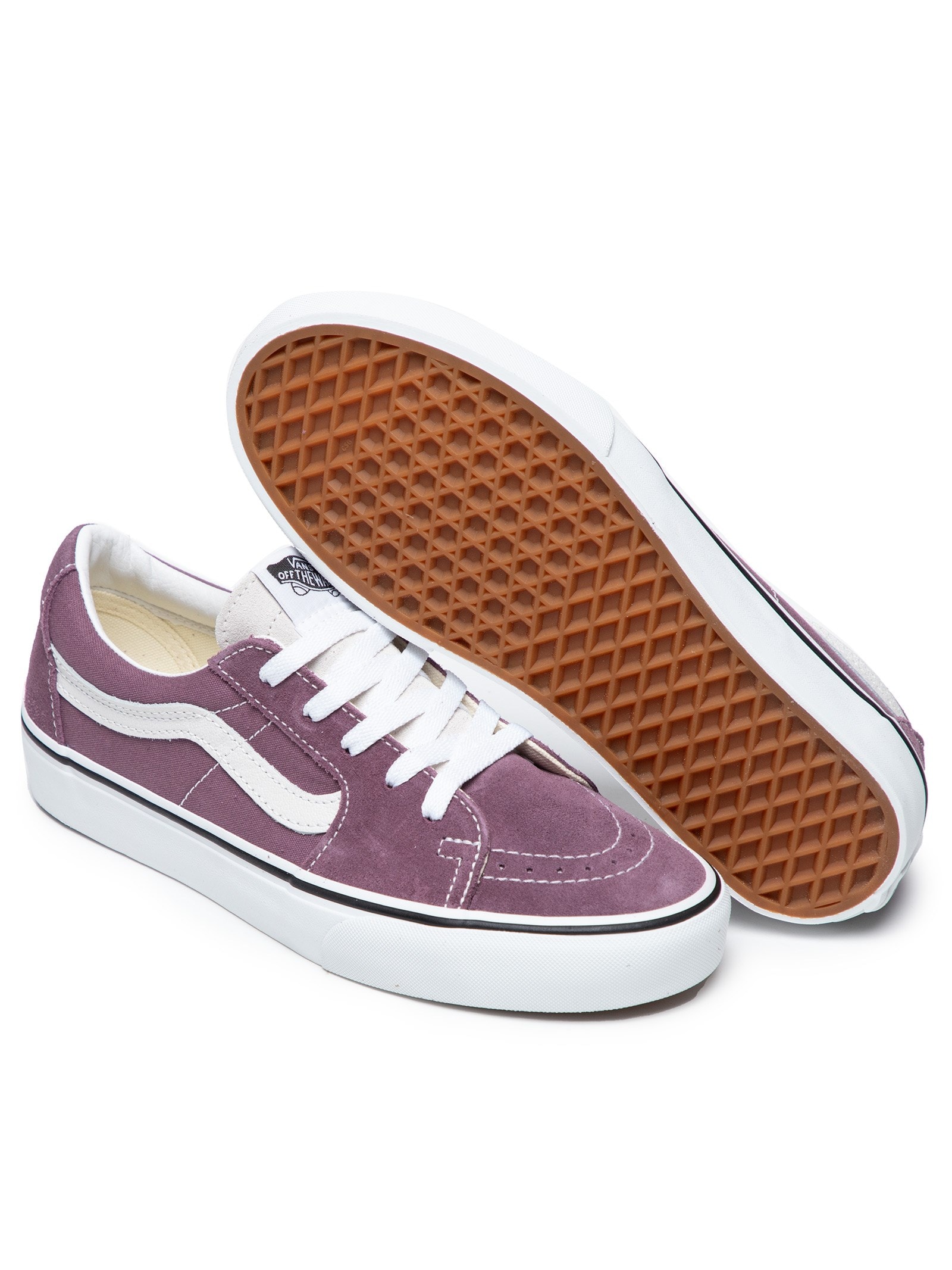 Vans - Tênis Feminino Sk8-Low Vacation Casuals Plum Wine - Roxo