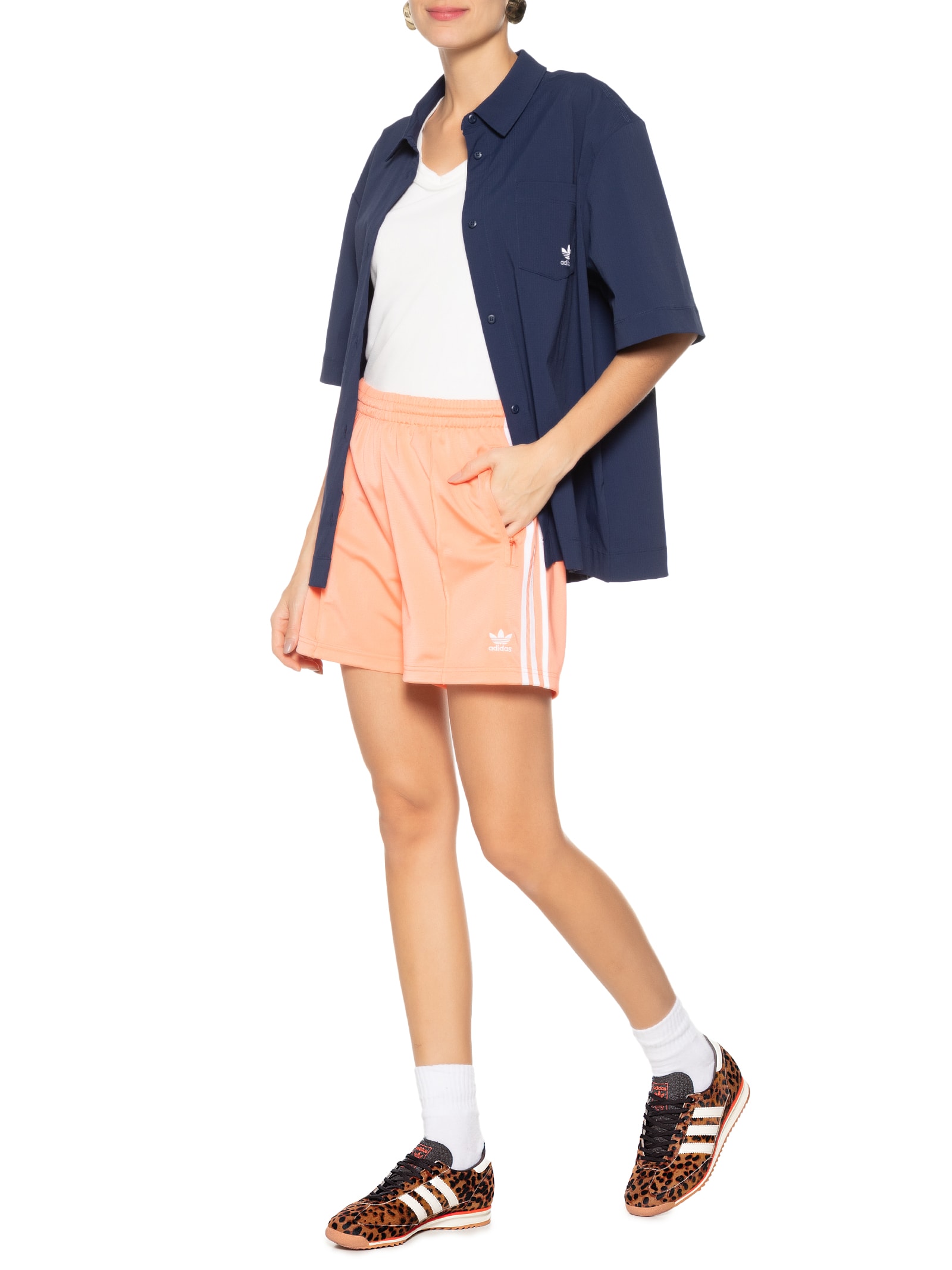 Tênis Feminino SL 72 OG Animal Print Onça Adidas Originals