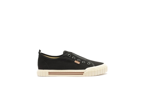 Tênis Feminino Slip On Alê - Preto