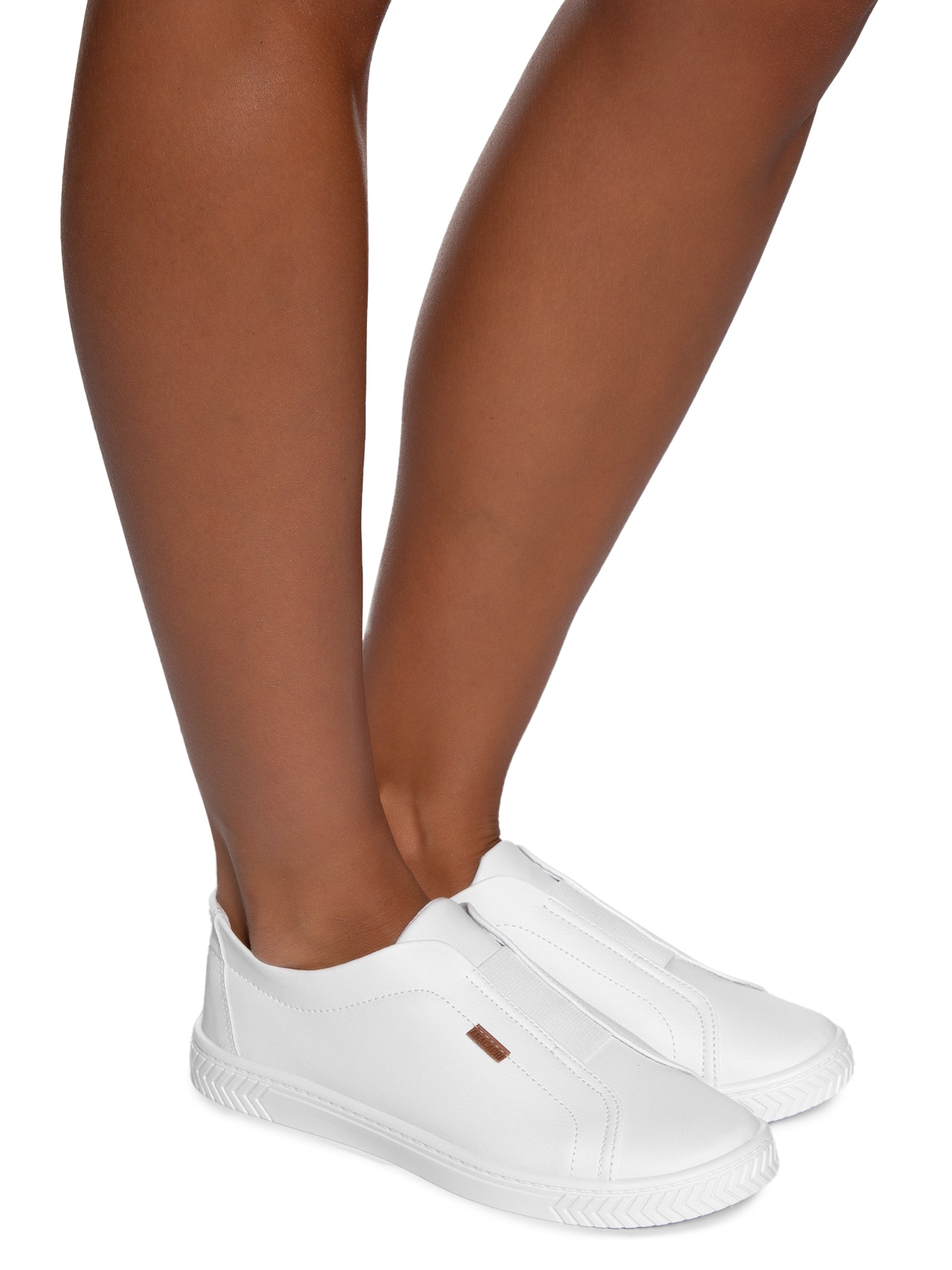 Anacapri Tenis Slip On Branco Feminino Anacapri Tênis Feminino