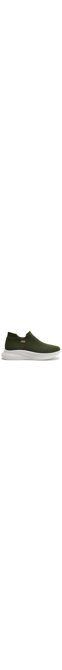 Tênis Feminino Slip On Knit Mono Sporty - Verde