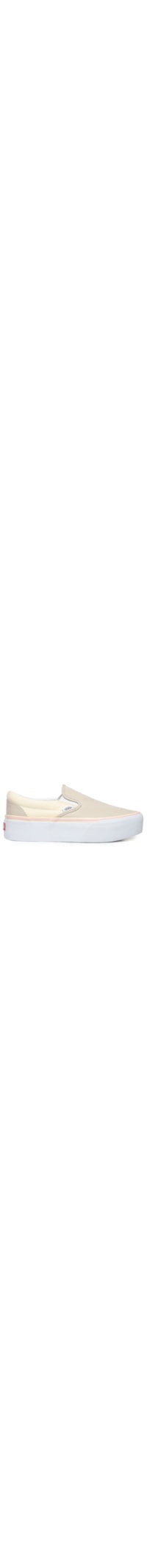 Tênis Feminino Slip-On Stackform Color Block Multi - Bege