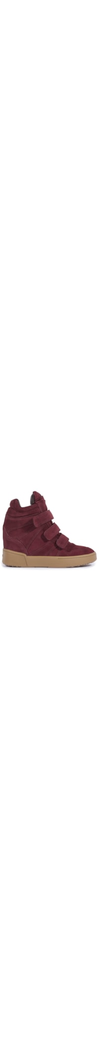 Tênis Feminino Sneaker 95 Cano alto Camurça - Vinho