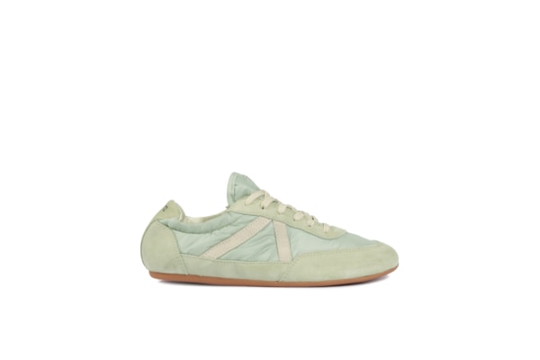 Tênis Feminino Sneaker Eight Camurça - Off White
