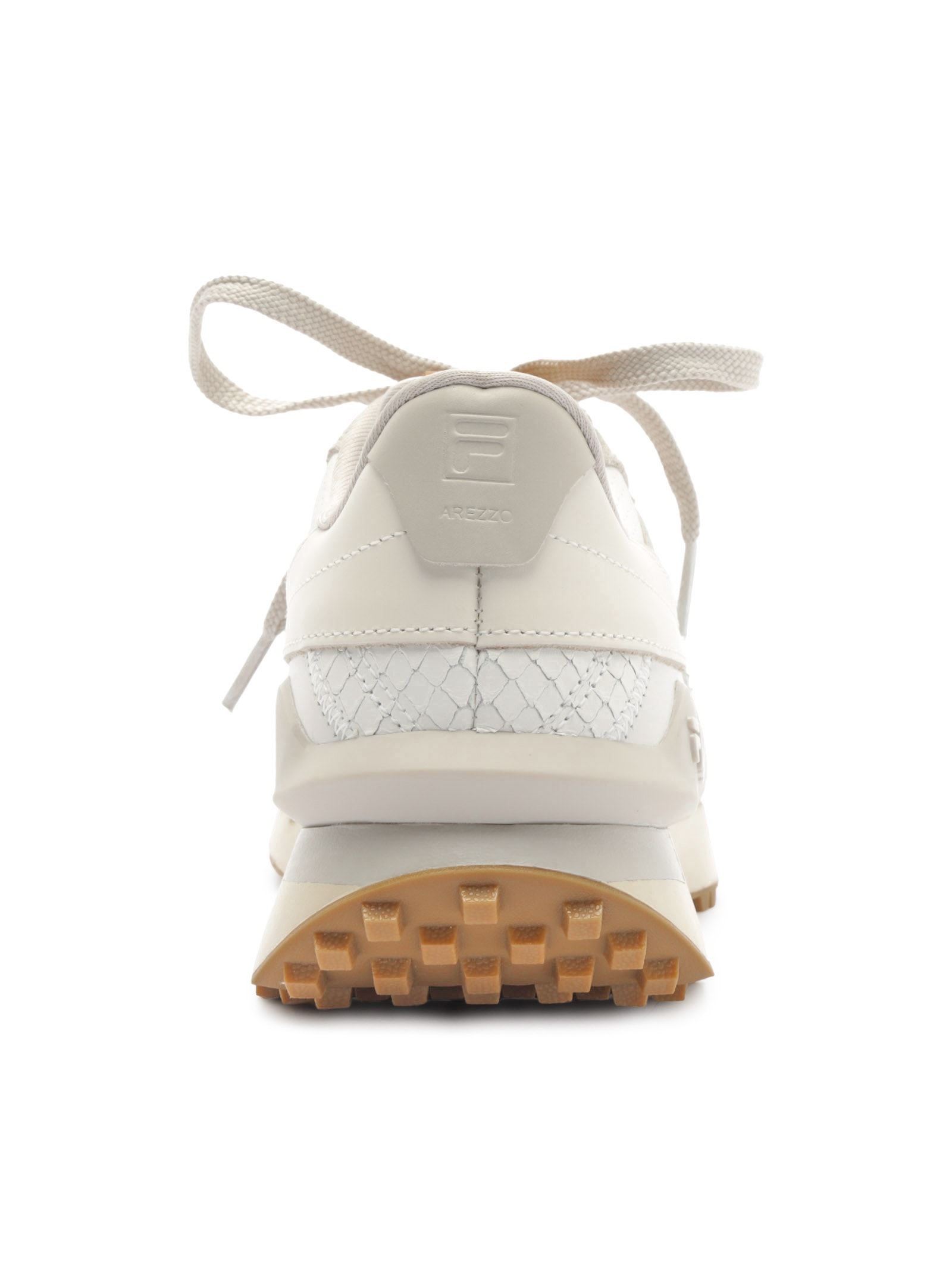 Tênis Feminino Solado Esportivo Suede Branco Arezzo + Fila