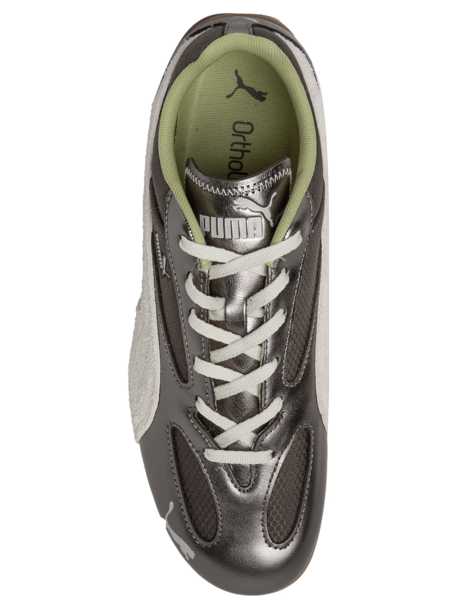 Tênis Feminino Speedcat Lou Metallic Wns Prateado Puma