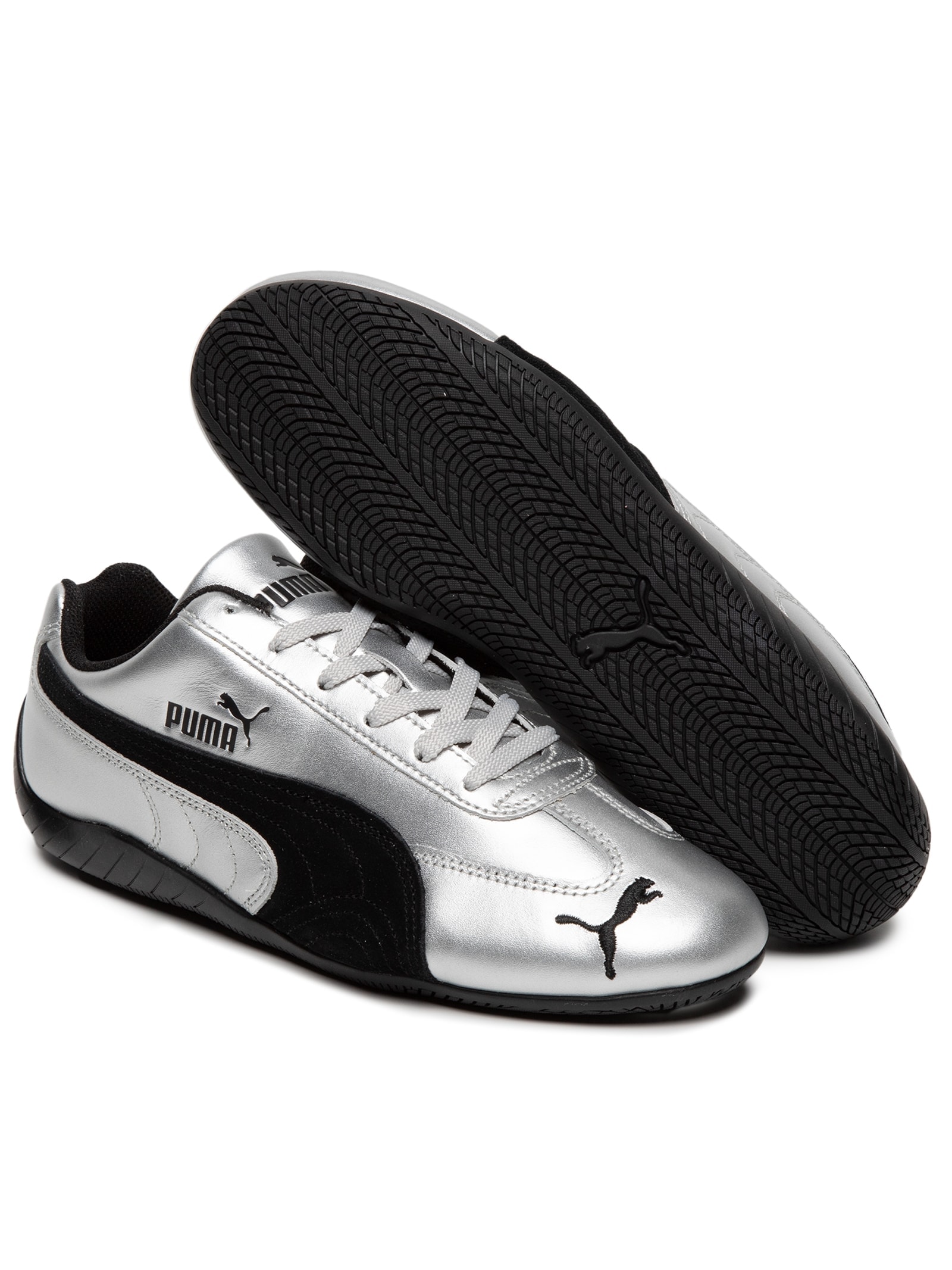 Tênis Feminino Speedcat Metallic Prateado Puma