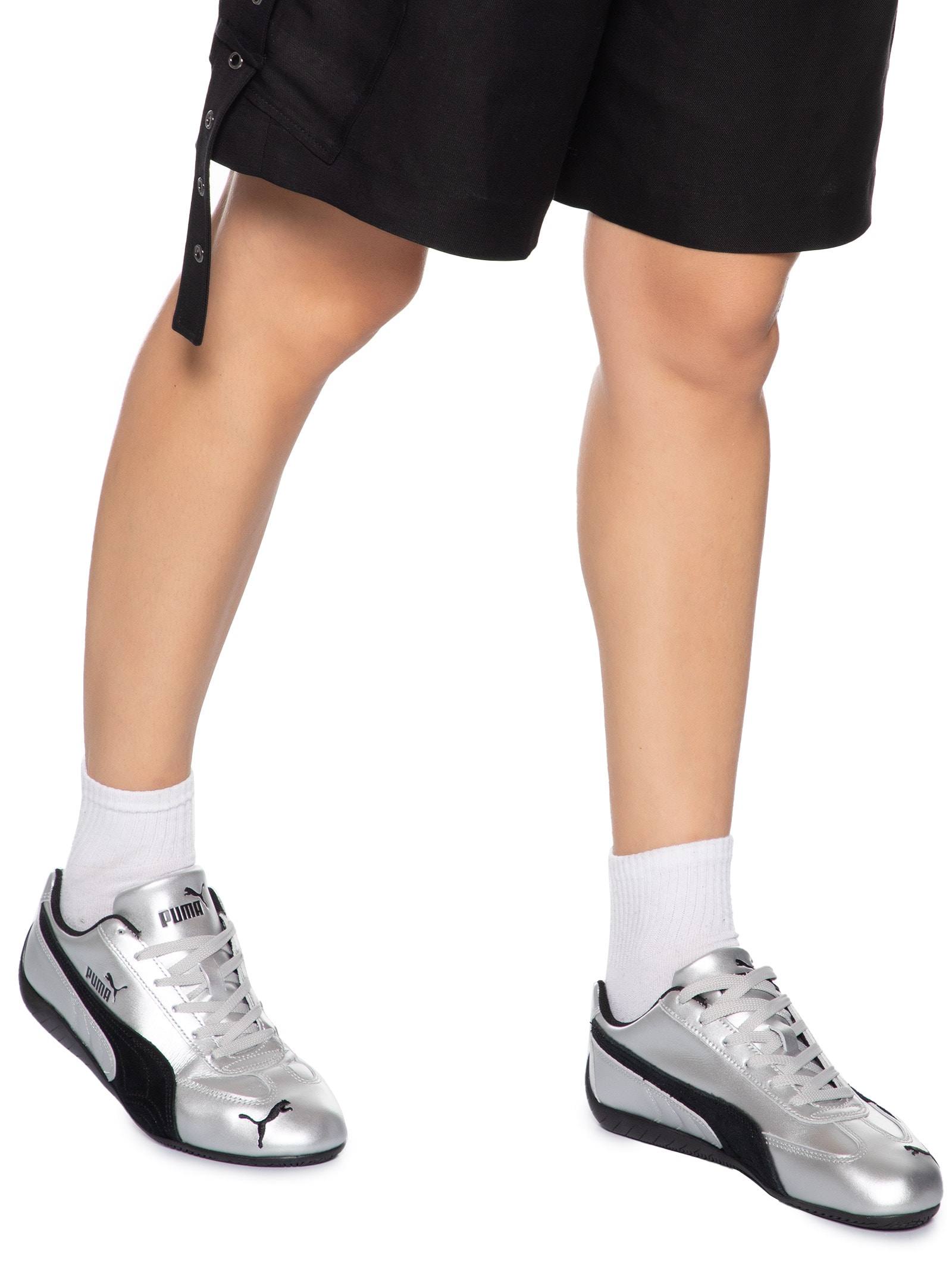 Tênis Feminino Speedcat Metallic Prateado Puma