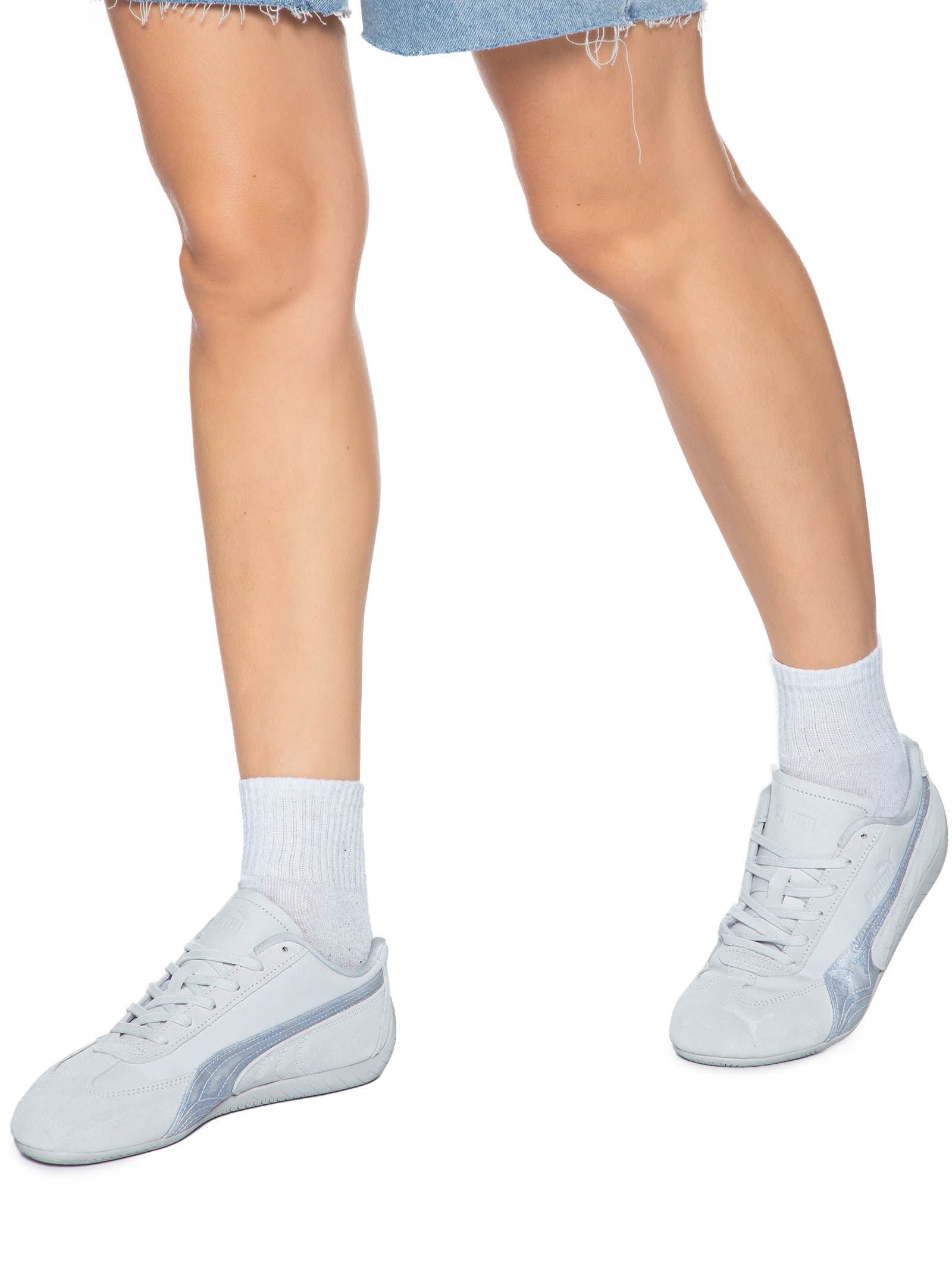 Tênis Feminino Speedcat Seoul Prateado Puma