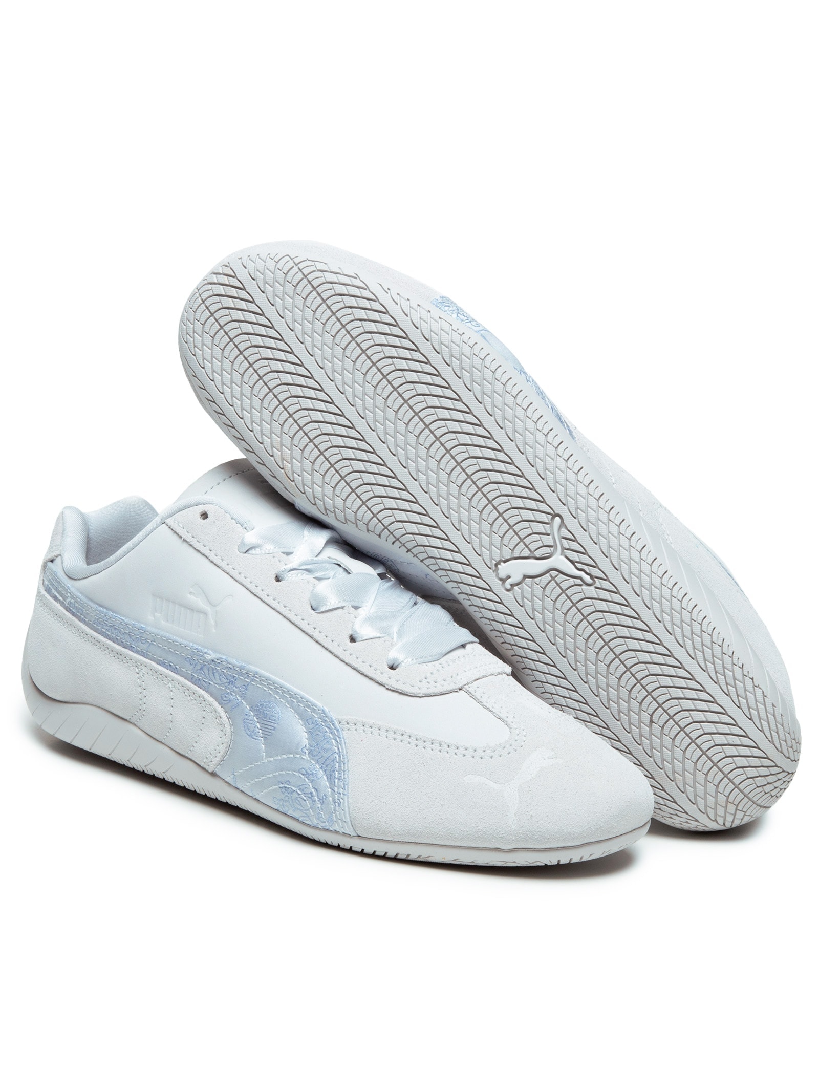 Tênis Feminino Speedcat Seoul Prateado Puma