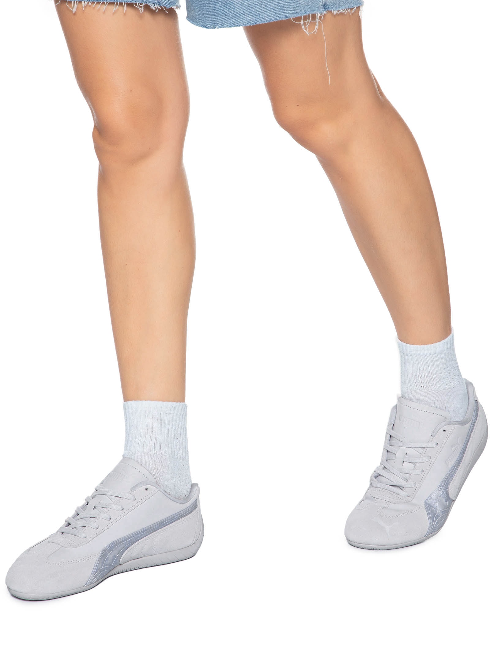 Puma - Tênis Feminino Speedcat Seoul - Prateado
