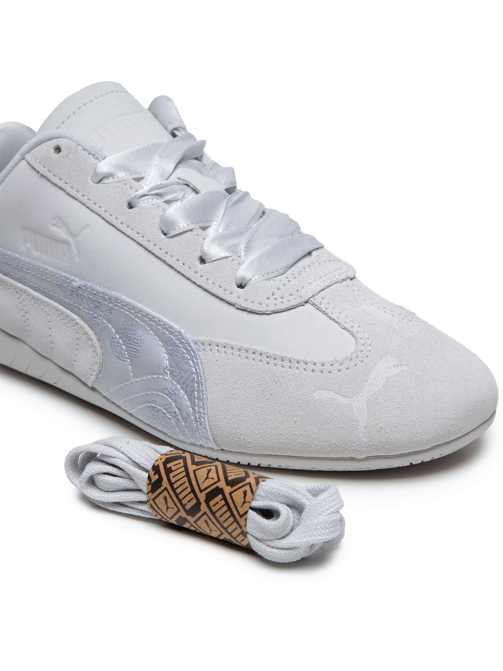 Tênis Feminino Speedcat Seoul Prateado Puma