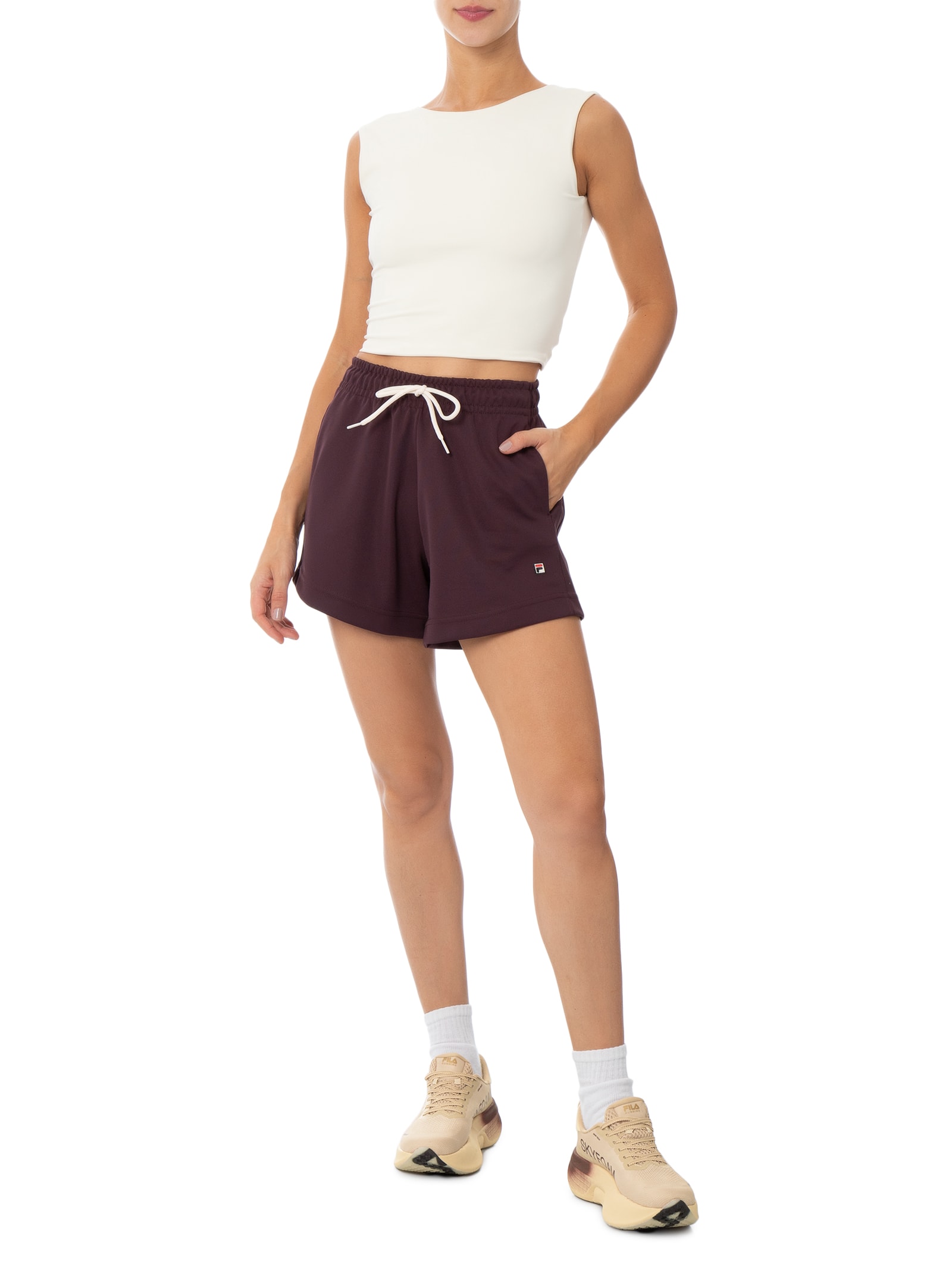 Tênis Feminino Speedrocker Skyfoam Bege Fila