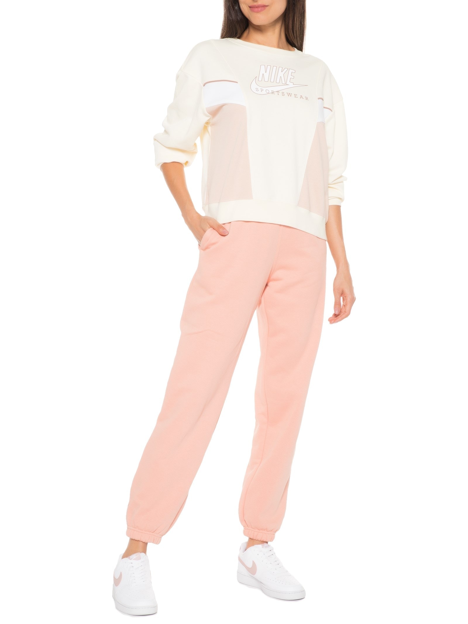 Tênis Feminino Sportswear Court Vision Low Next Nature Branco Nike