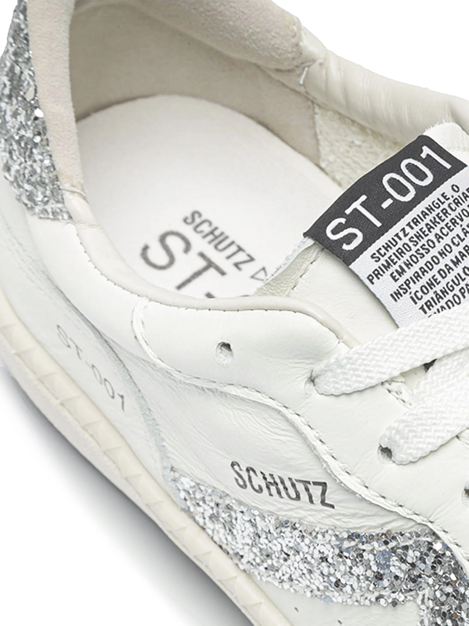 Tênis Feminino ST 001 Brilho  Branco Schutz
