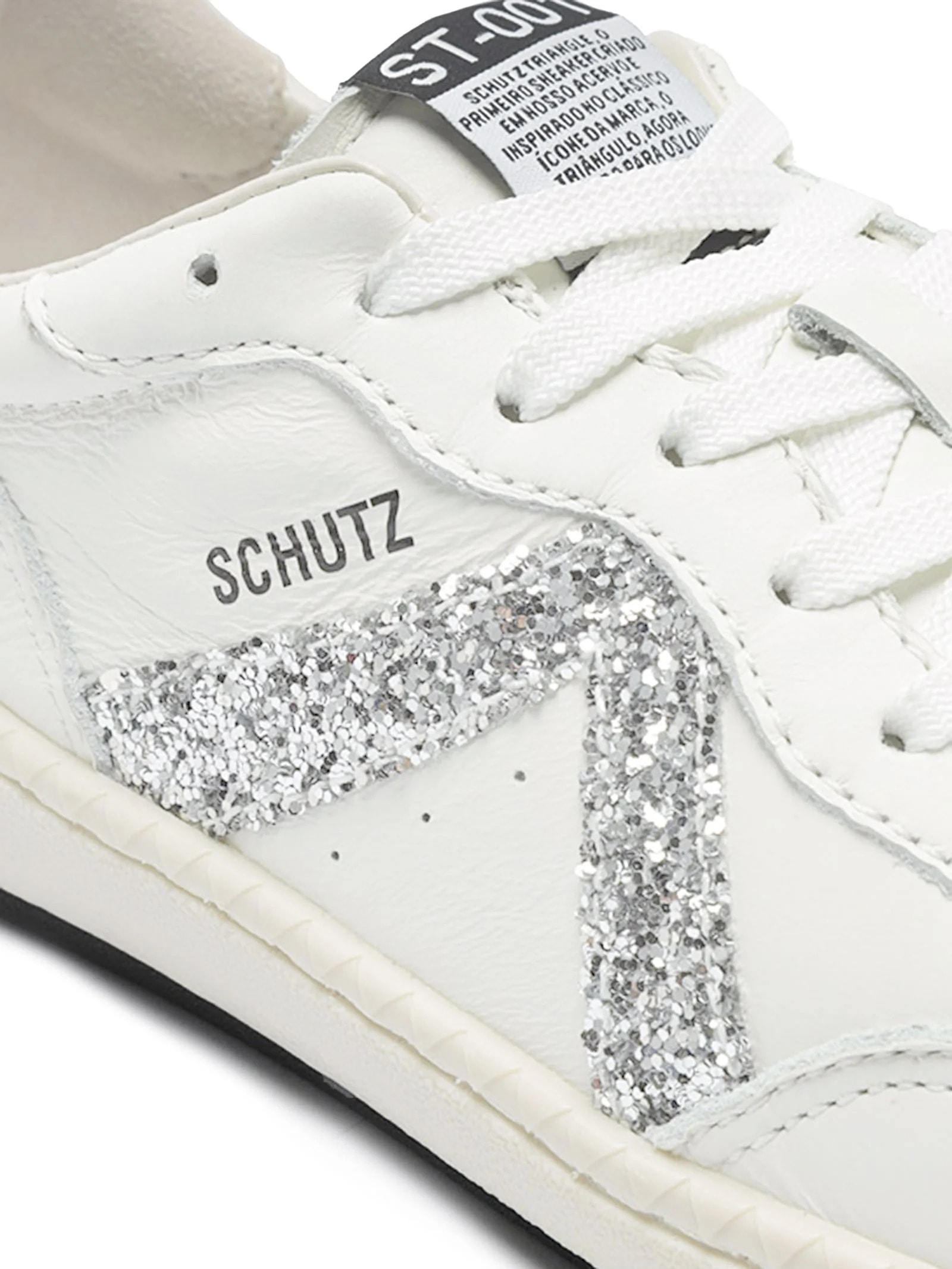 Tênis Feminino ST 001 Brilho  Branco Schutz
