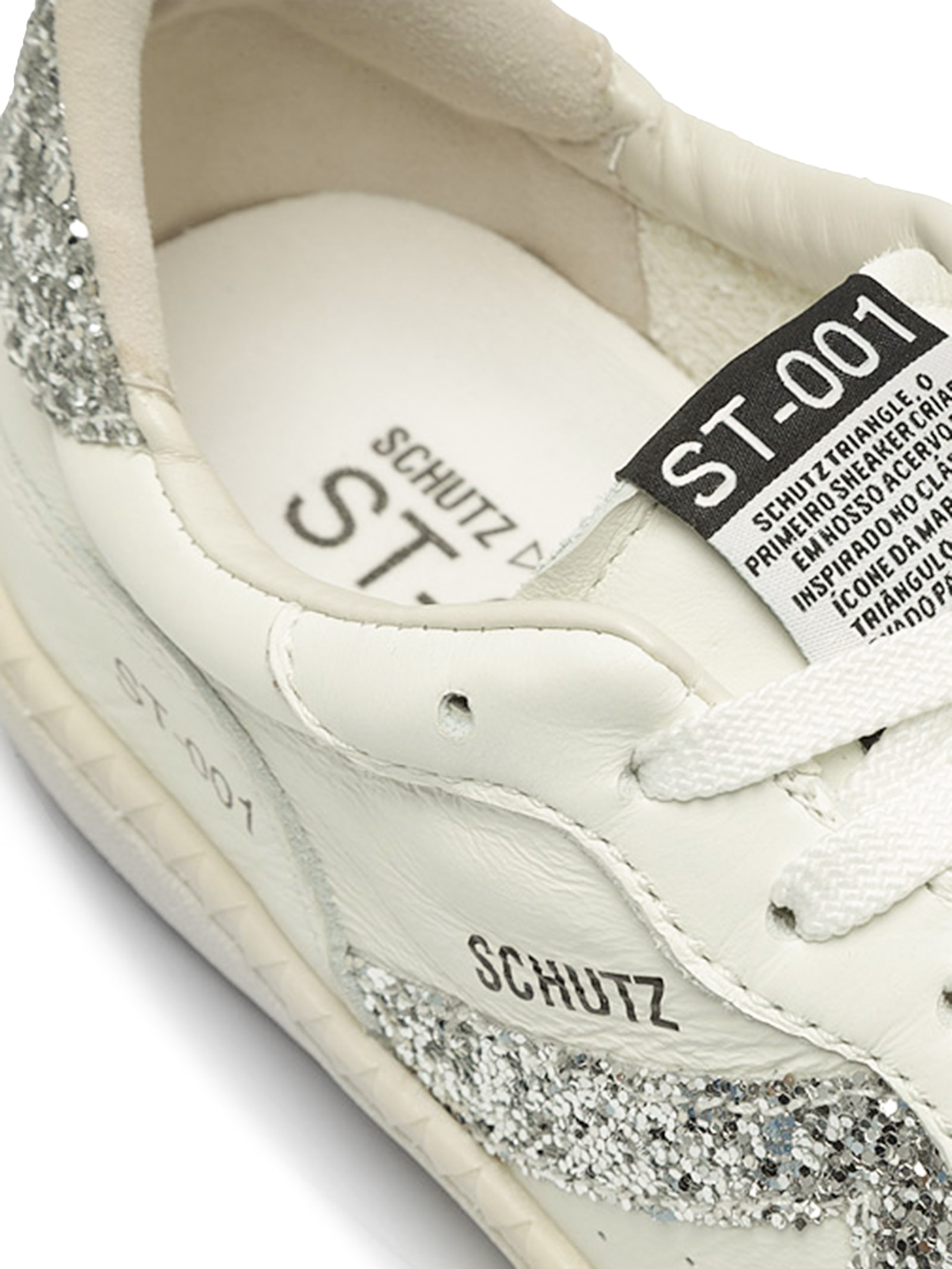 Tênis Feminino ST 001 Brilho  Branco Schutz