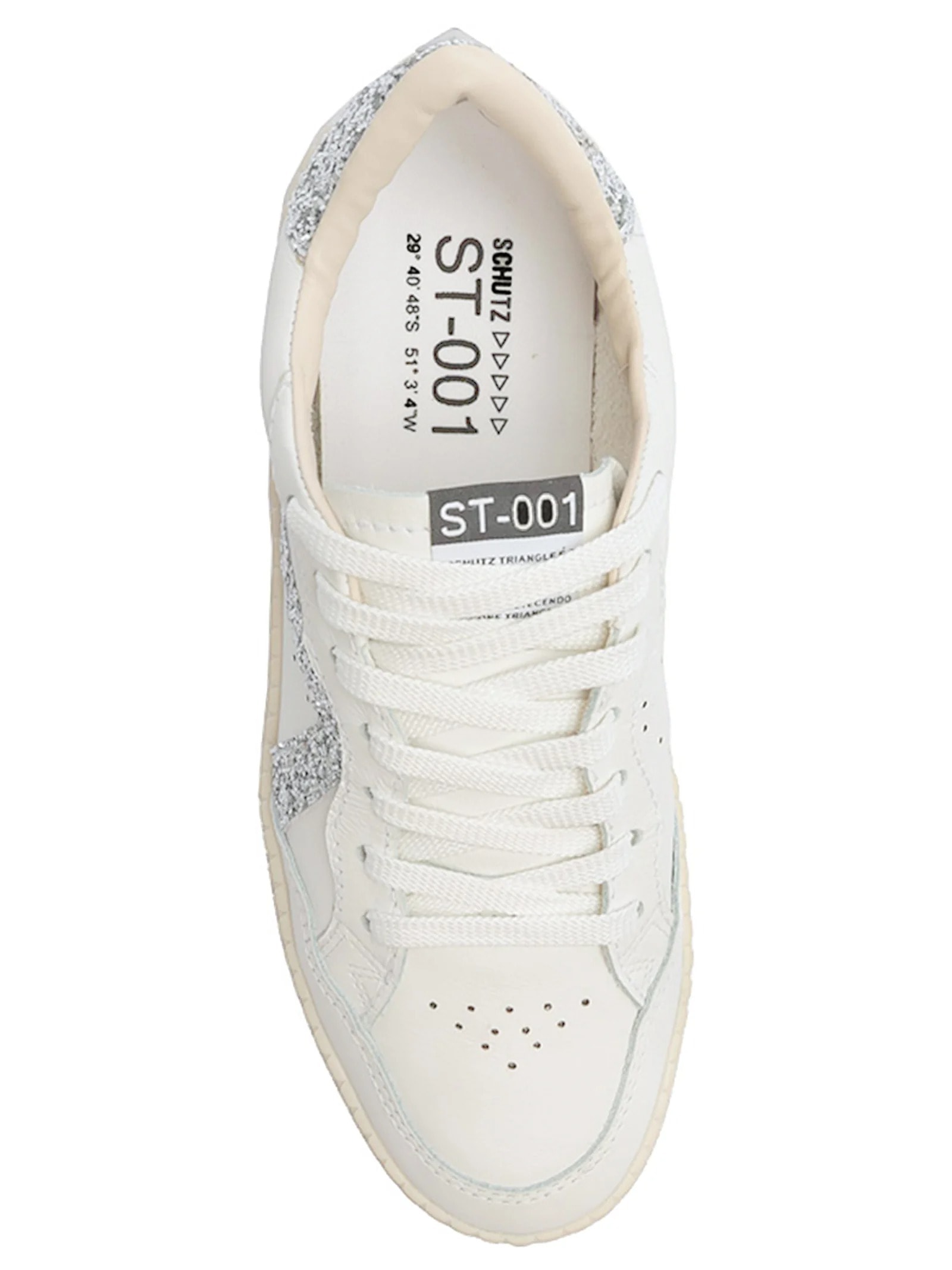 Tênis Feminino ST 001 Brilho  Branco Schutz
