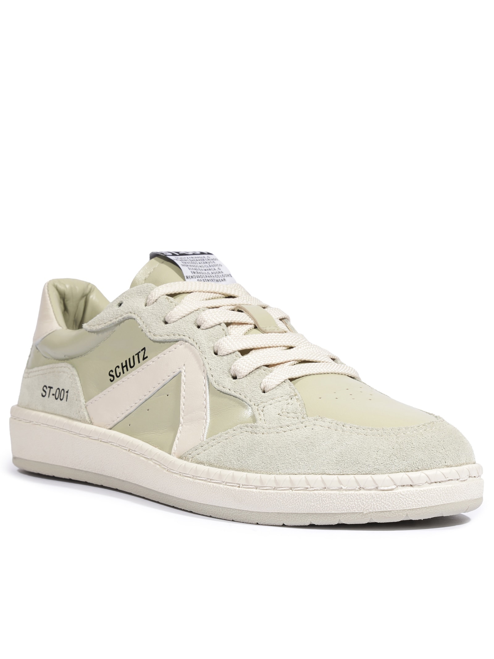 Tênis Feminino St 001 Camurça - Verde - Schutz