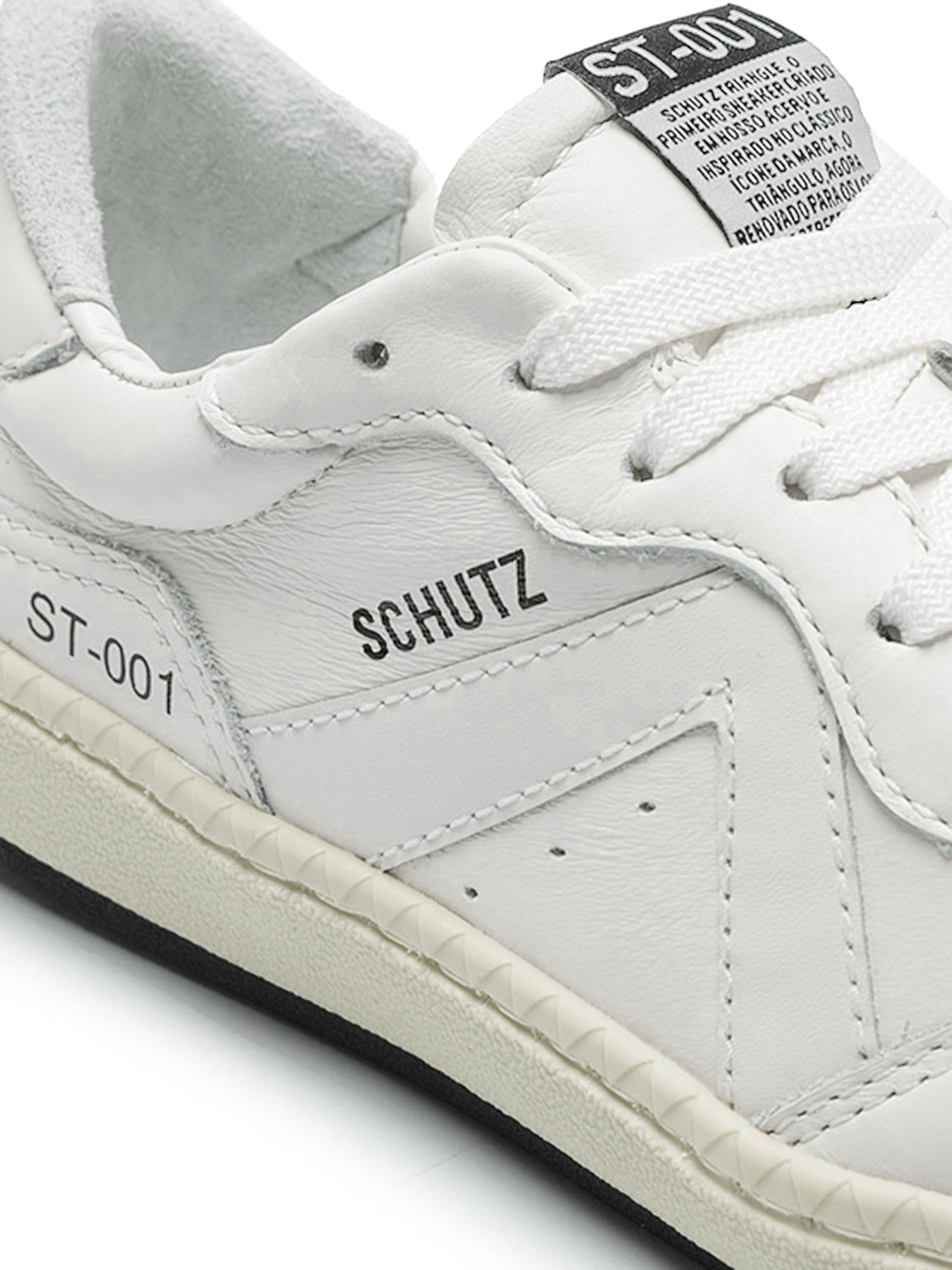 Tênis Feminino ST 001 Couro Branco Schutz