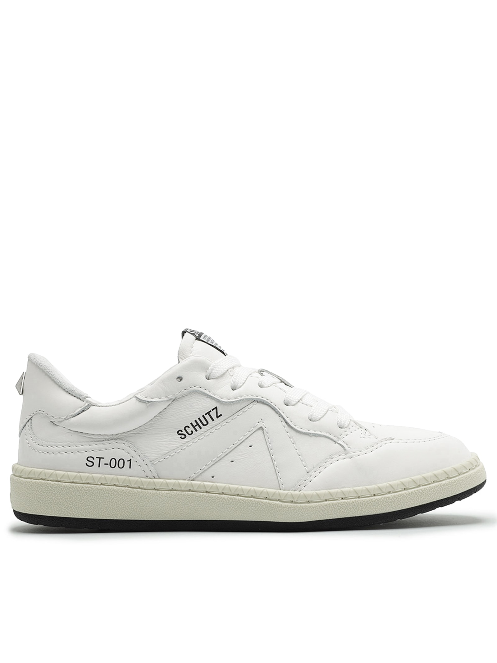 Tênis Feminino ST 001 Couro Branco Schutz