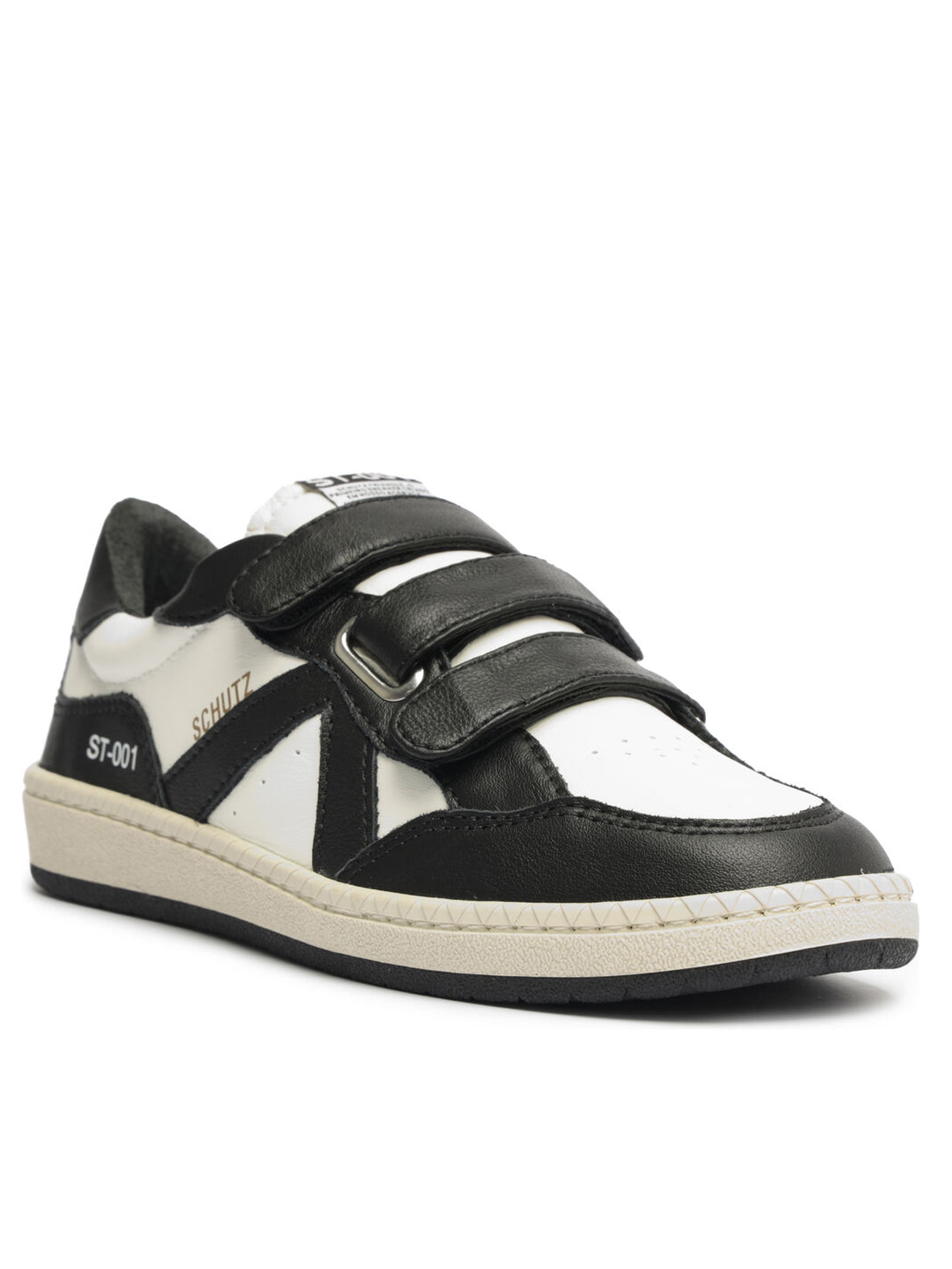 Schutz Tênis Feminino ST 001 Couro Preto