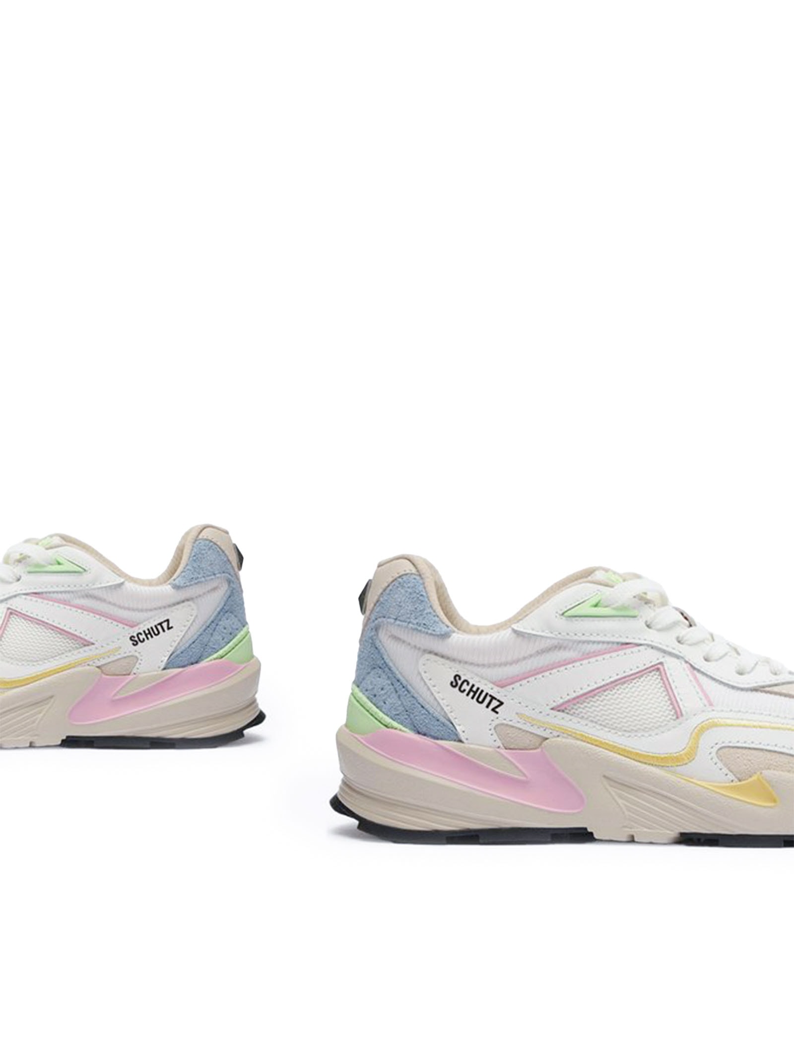 Tênis Feminino ST 48S Multicolorido - Schutz - Branco