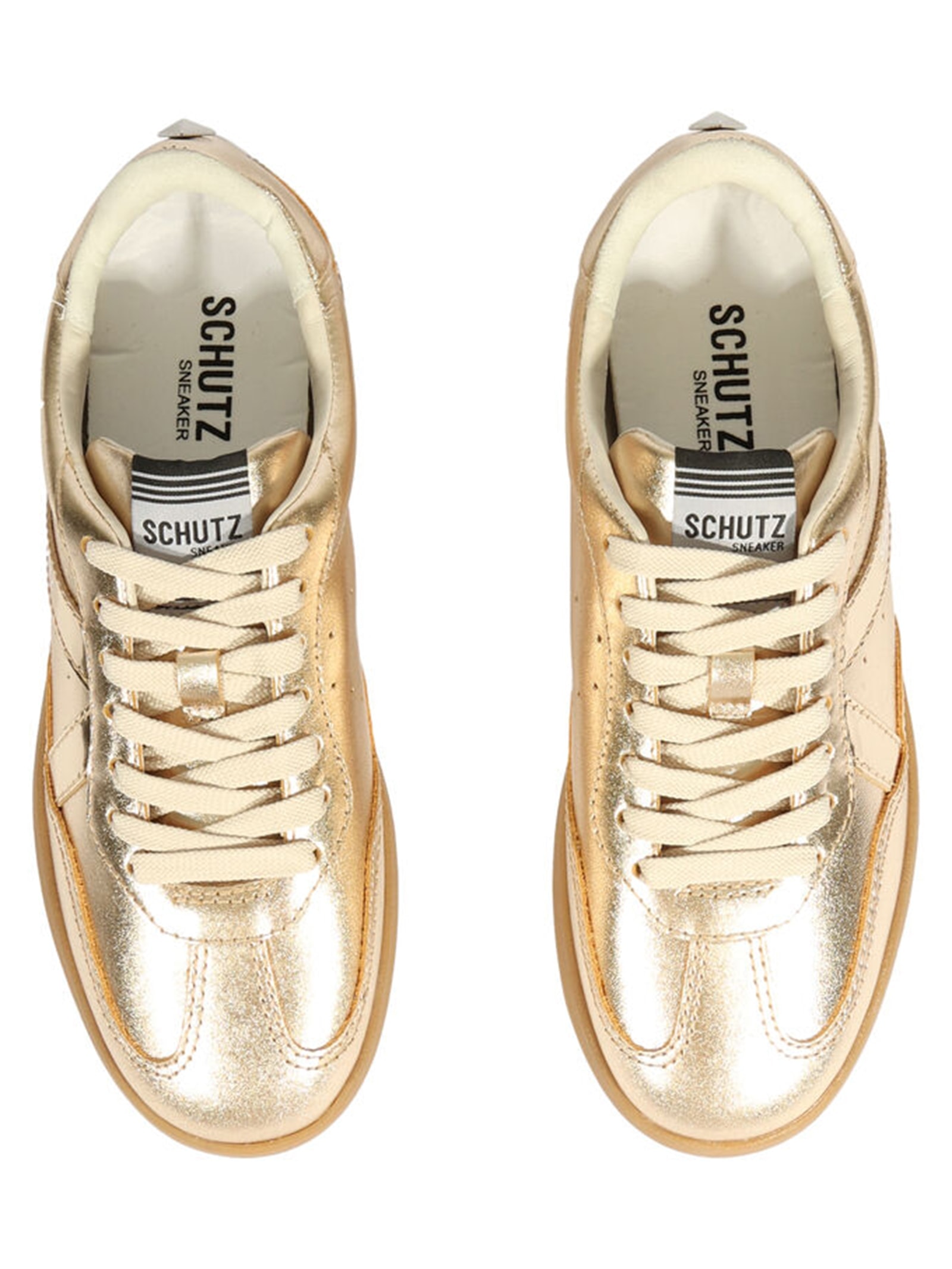 Tênis Dourado Sapatenis Feminino Arezzo Schutz Tênis Feminino ST