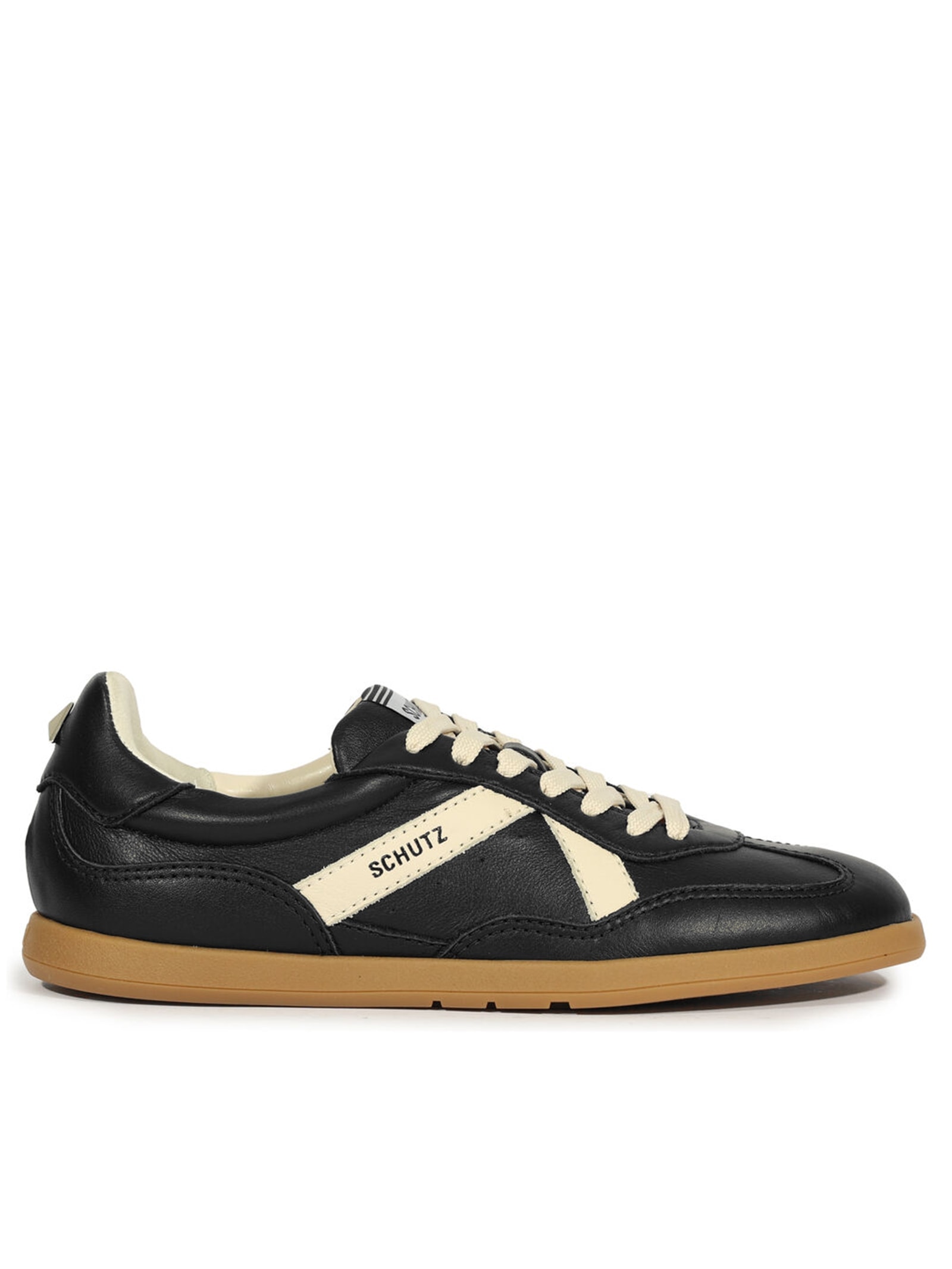 Schutz Tênis Feminino ST Couro Preto