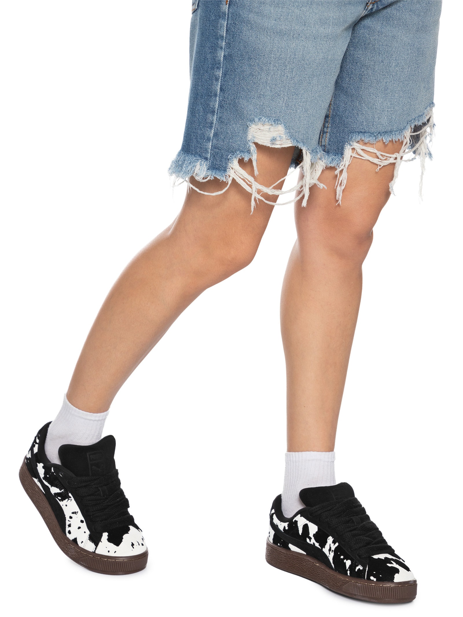 Tênis Feminino Suede XL Wild Instinct Animal Print Puma