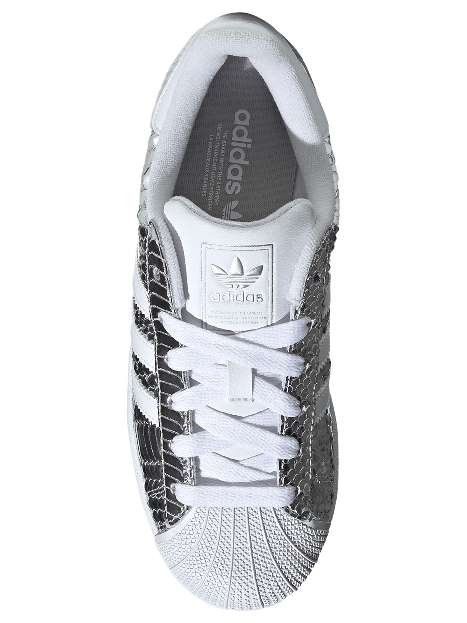 Tênis Feminino Superstar II Prateado Adidas Originals