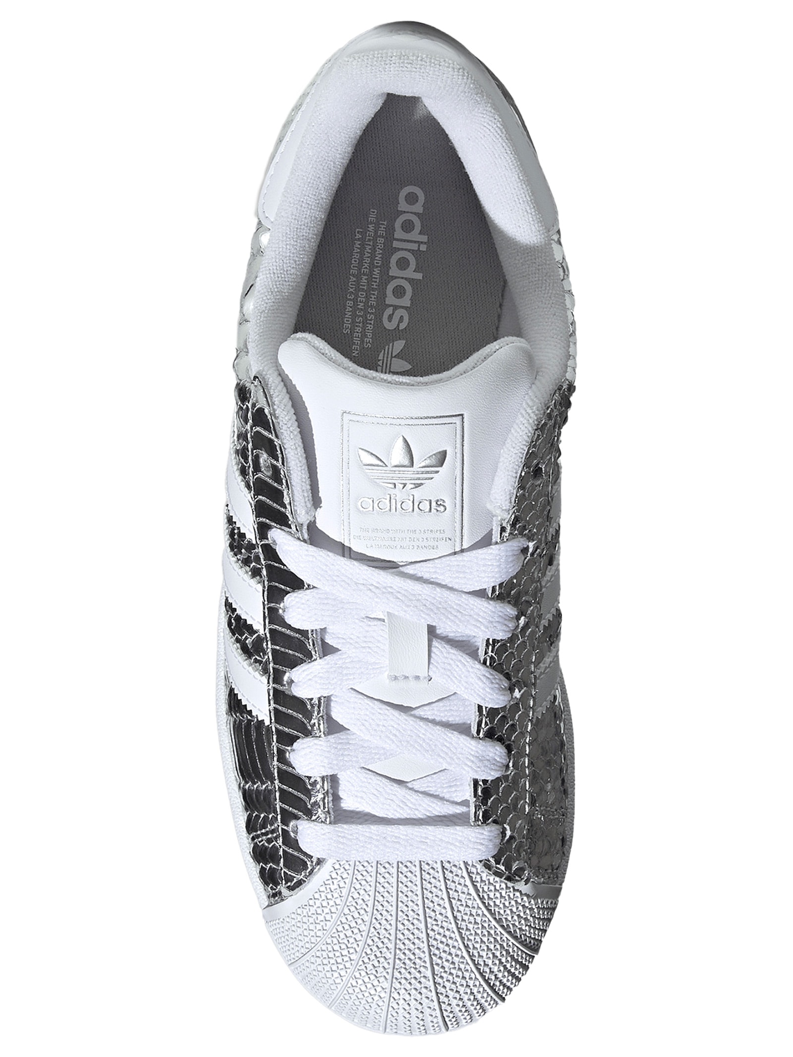 Tênis Feminino Superstar II Prateado Adidas Originals