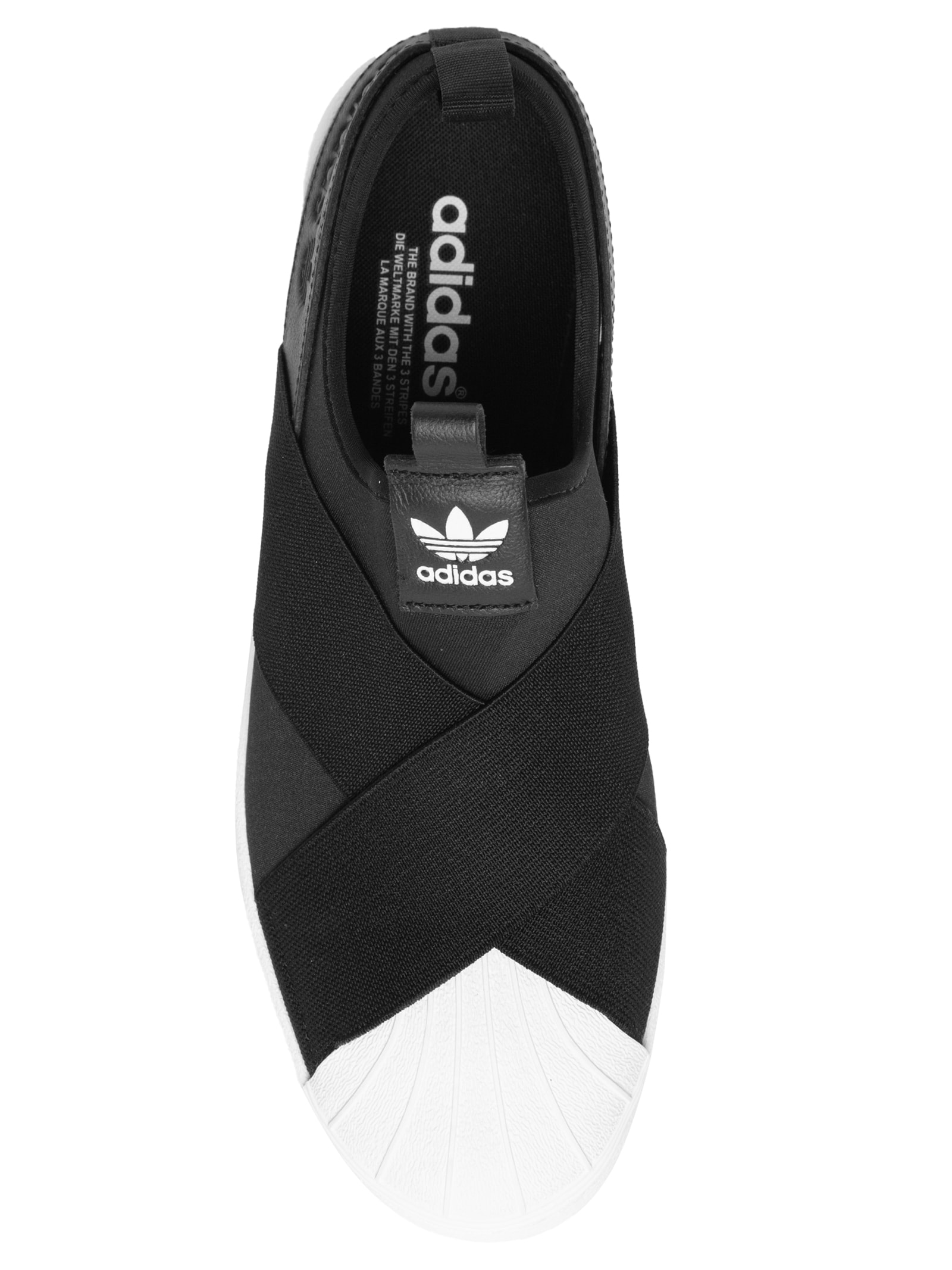 Tênis Feminino Superstar Slip On Preto Adidas Originals