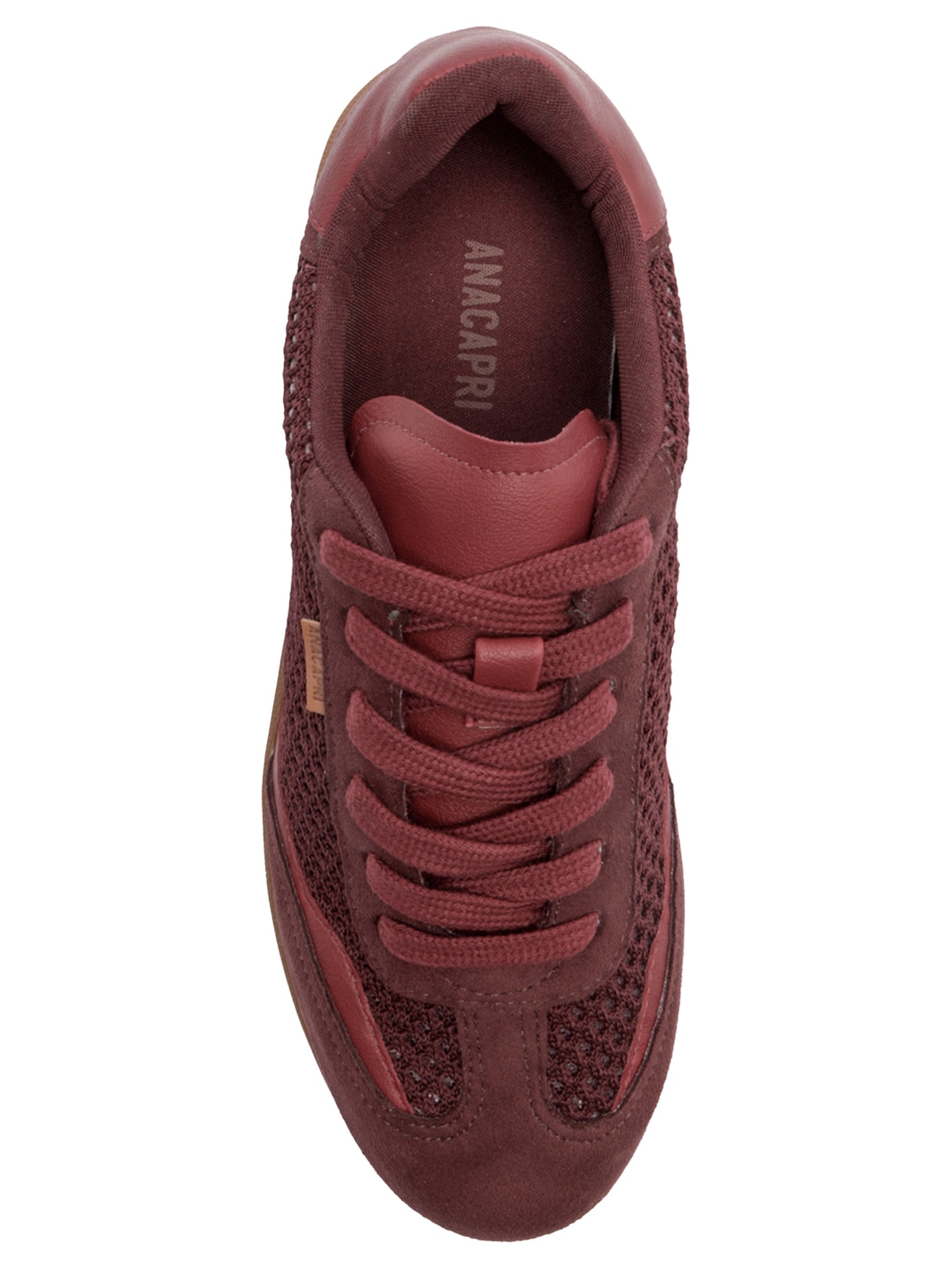 Tênis Feminino Tramado Ana Vermelho Anacapri