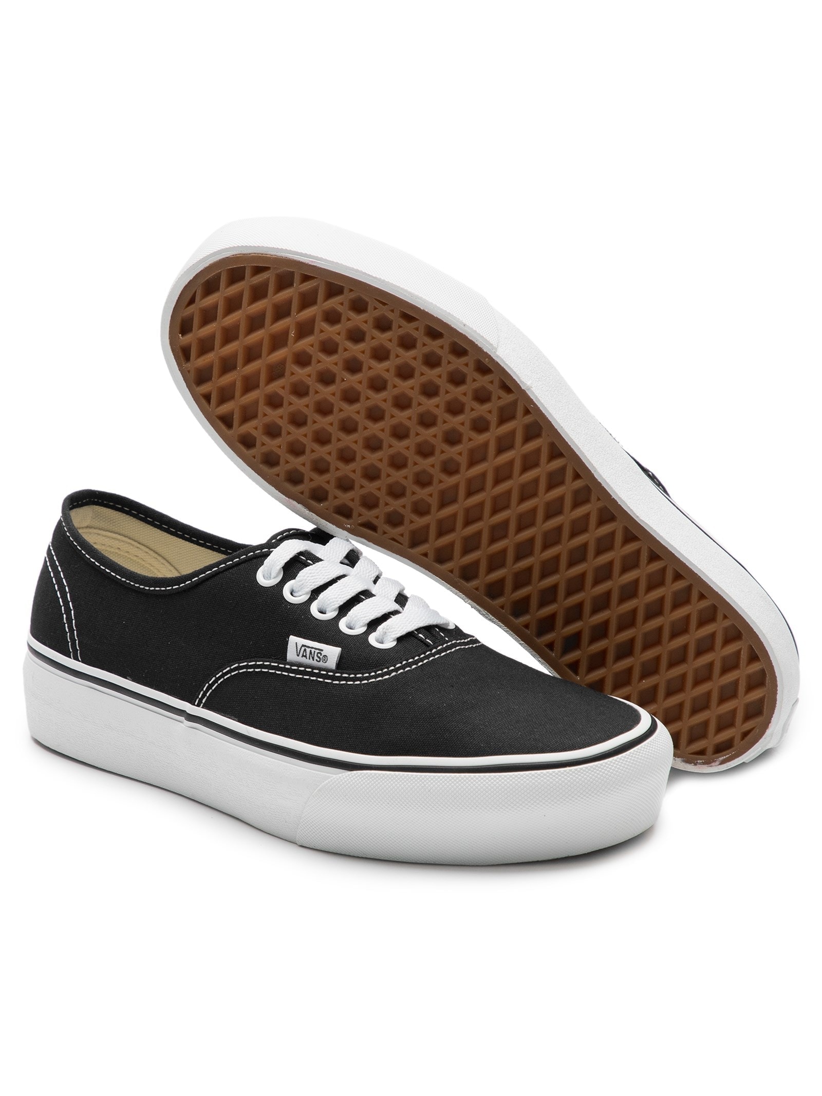 Tênis Feminino Ua Authentic Platform 2.0 Preto Vans
