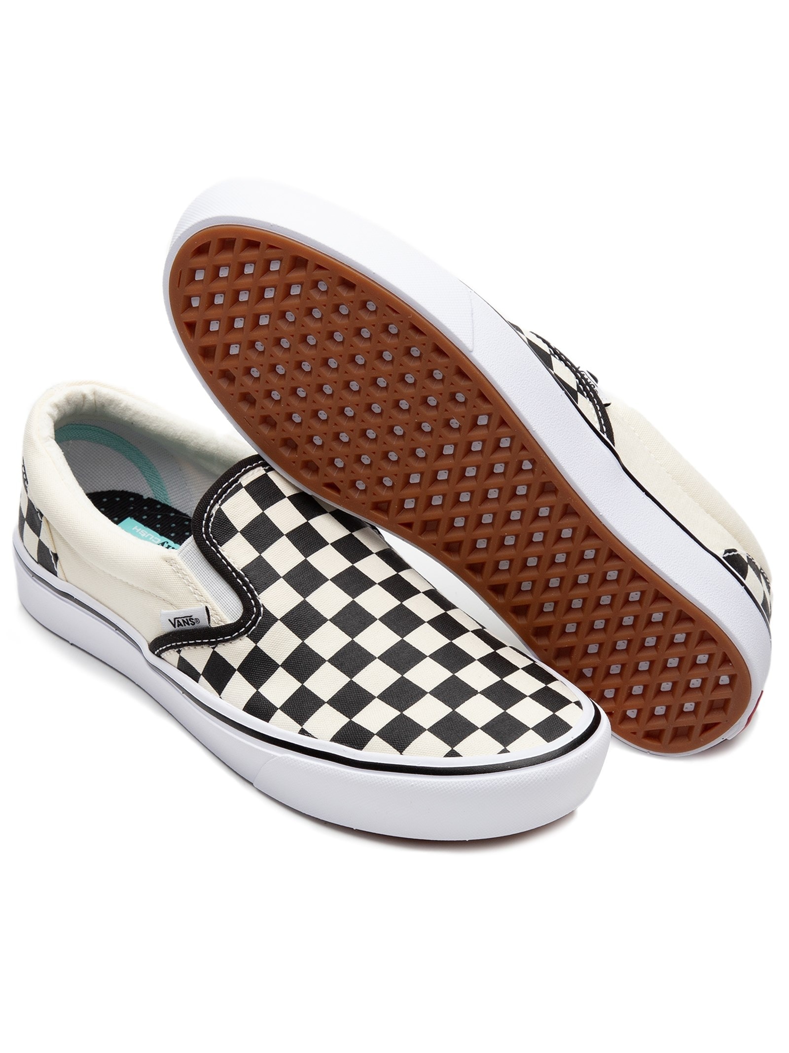 Tênis Feminino Ua ComfyCush Slip On Branco  Vans