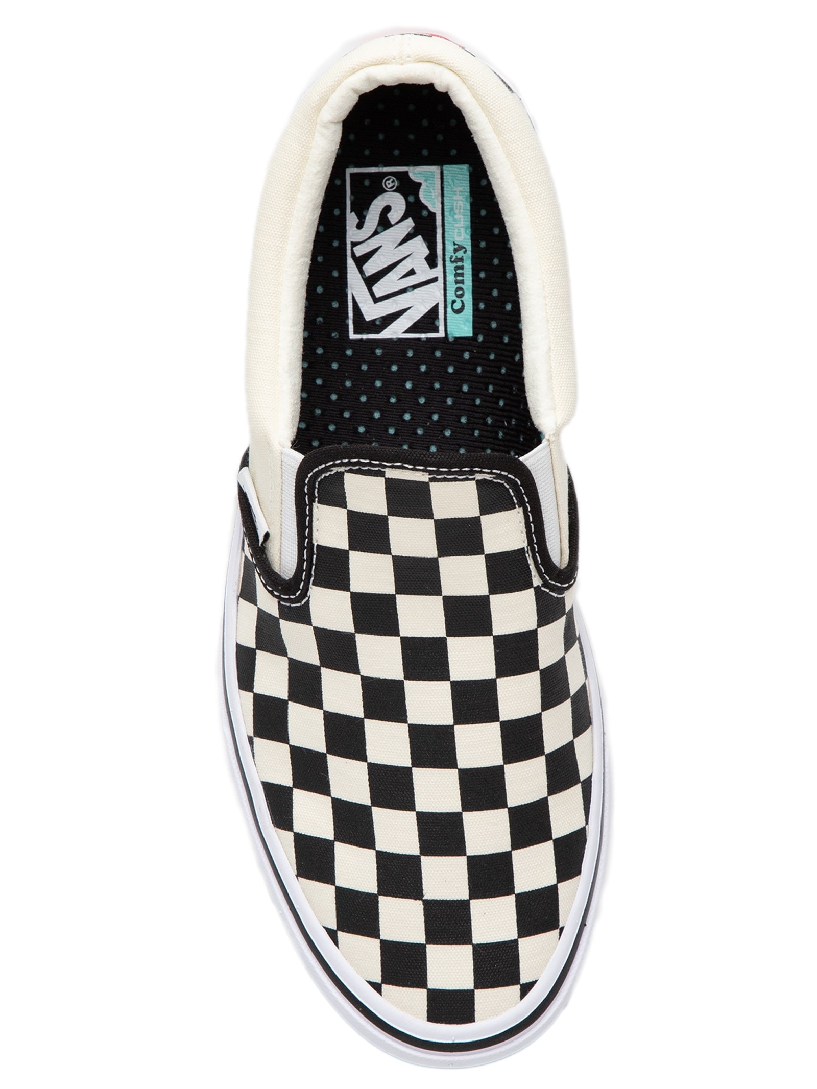 Tênis Feminino Ua ComfyCush Slip On Branco  Vans