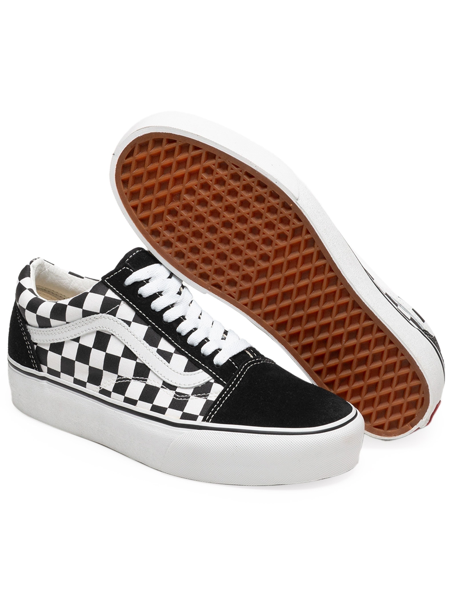 Tênis Feminino Ua Old Skool Platform Preto Vans