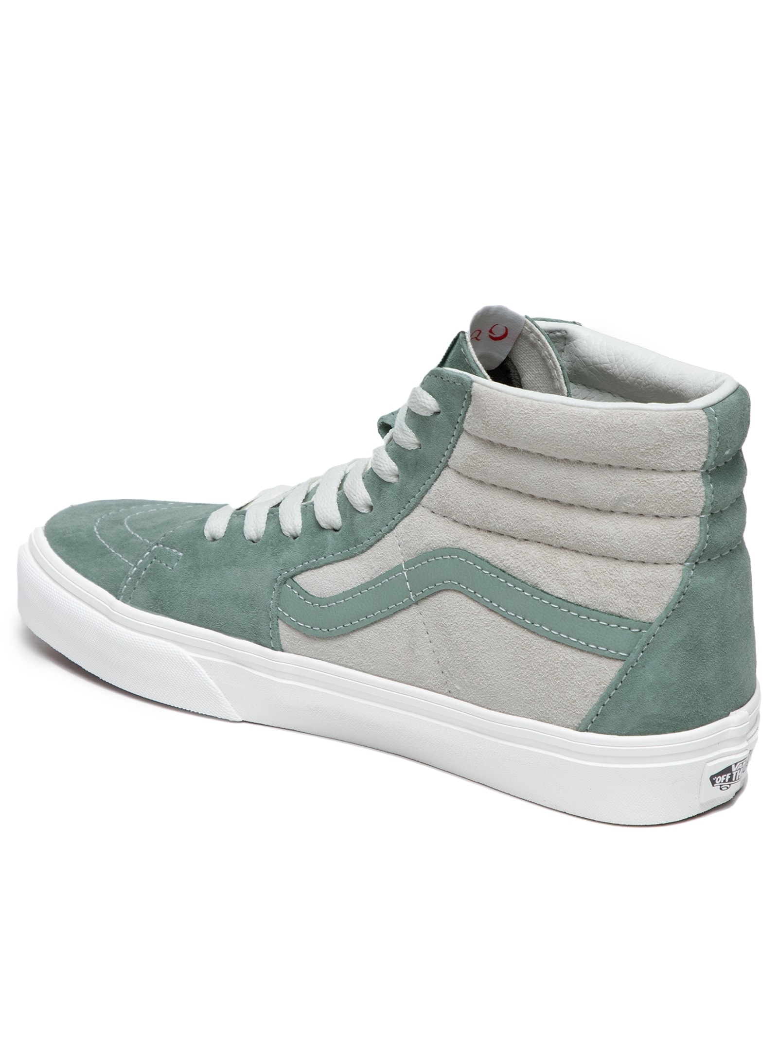Tênis Feminino UA SK8-HI Pig Suede Verde Vans