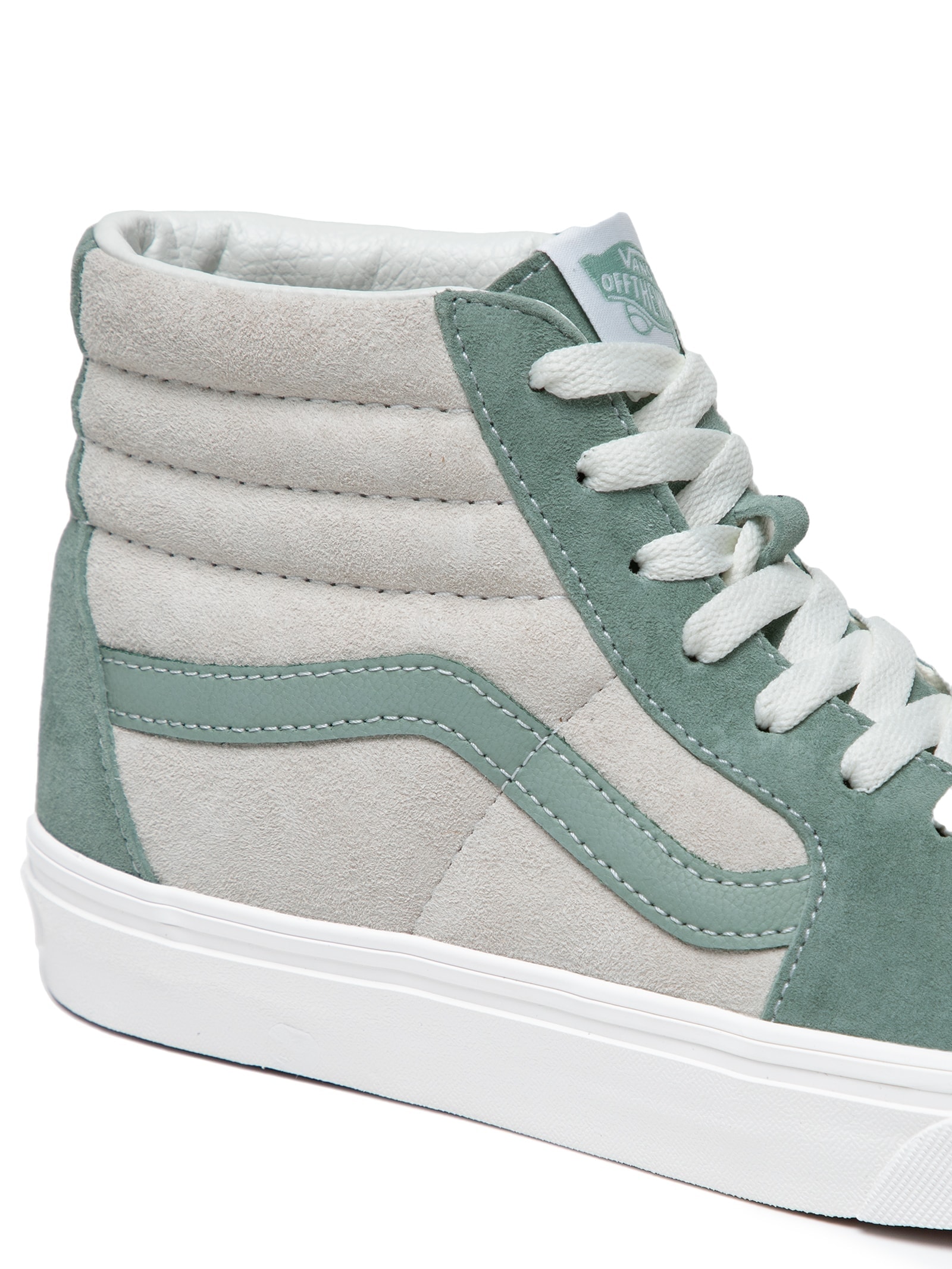 Tênis Feminino UA SK8-HI Pig Suede Verde Vans