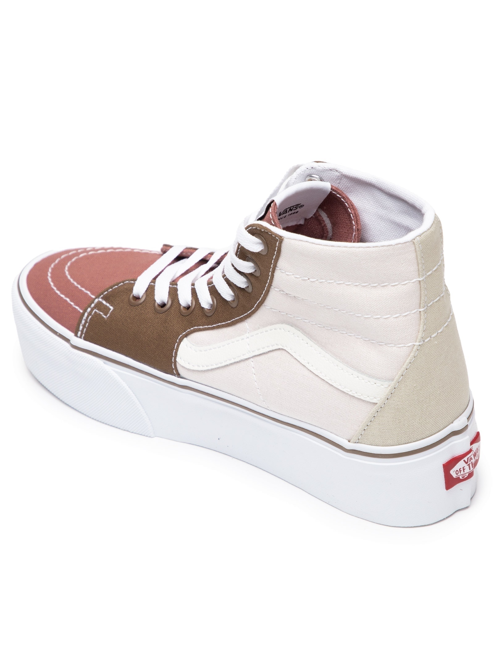 Tênis Feminino UA Sk8-Hi Tapered Stackform Rosa  Vans