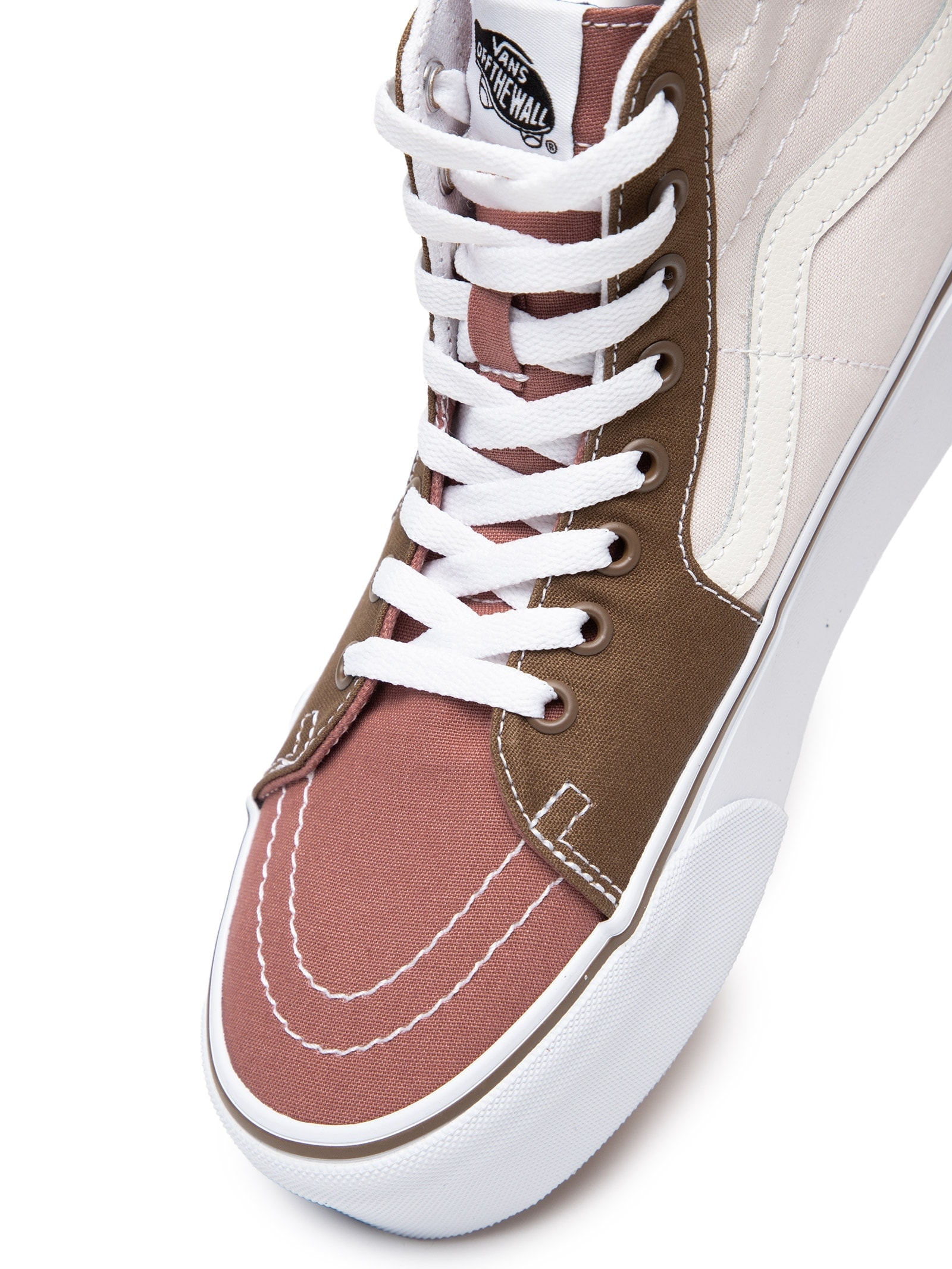 Tênis Feminino UA Sk8-Hi Tapered Stackform Rosa  Vans