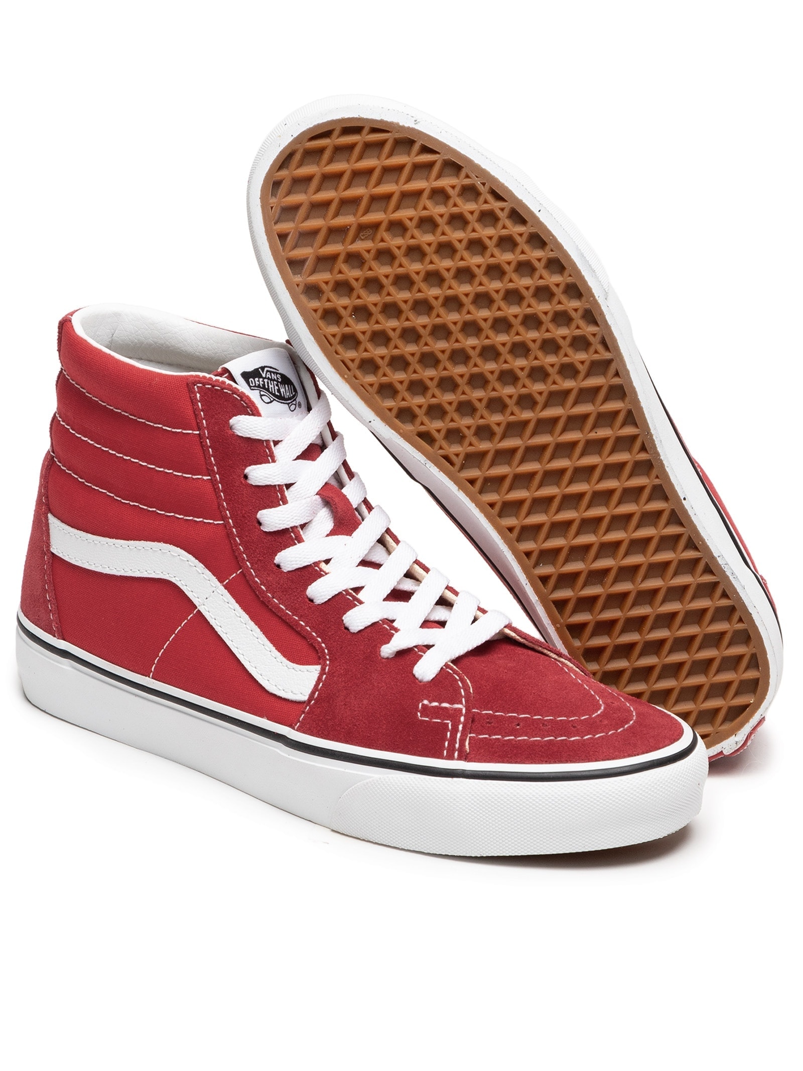 Tênis Feminino UA SK8-HI Vermelho Vans
