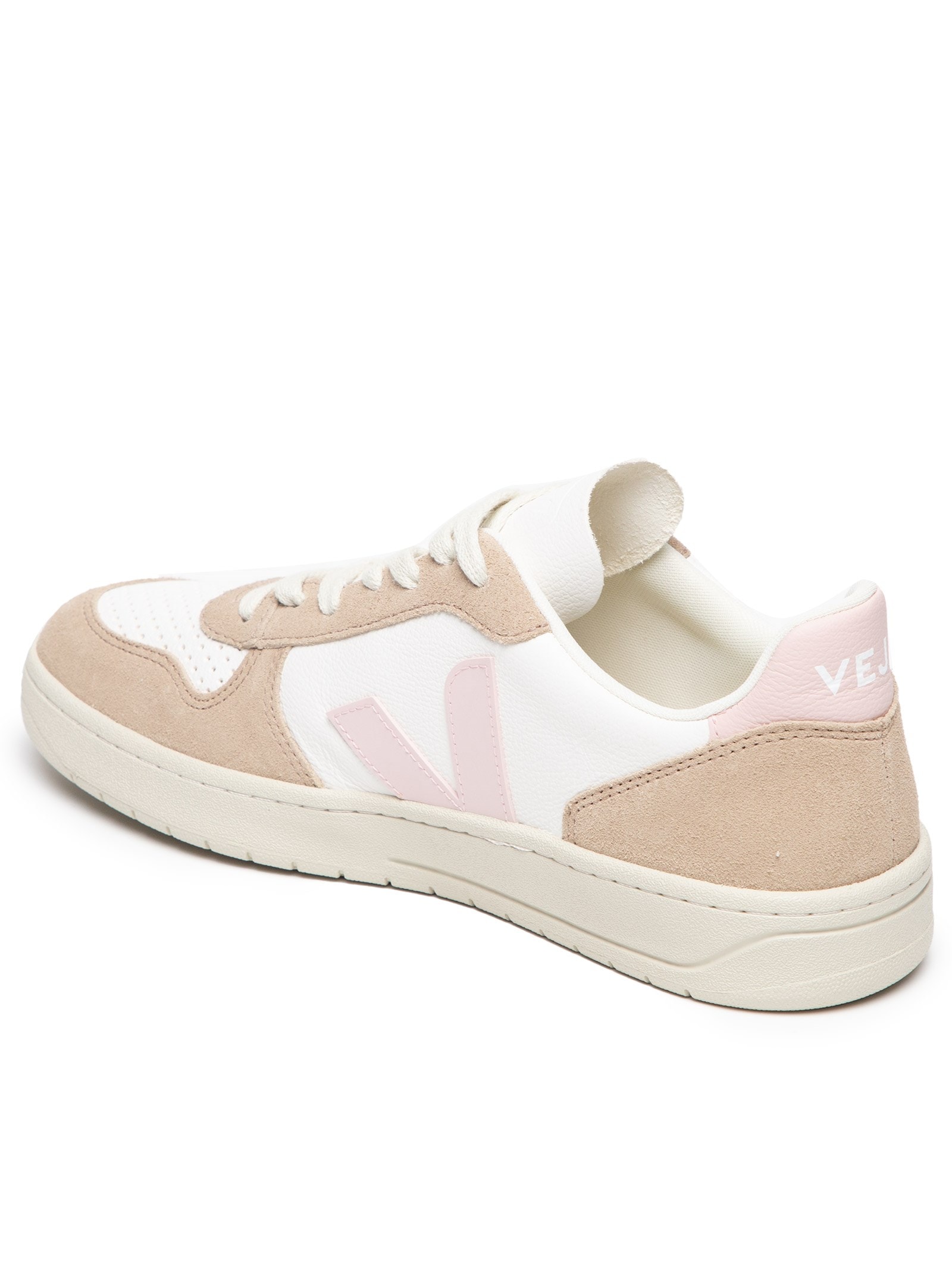 Veja - Tênis Feminino V-10 Chromefree Petale Sahar - Off White