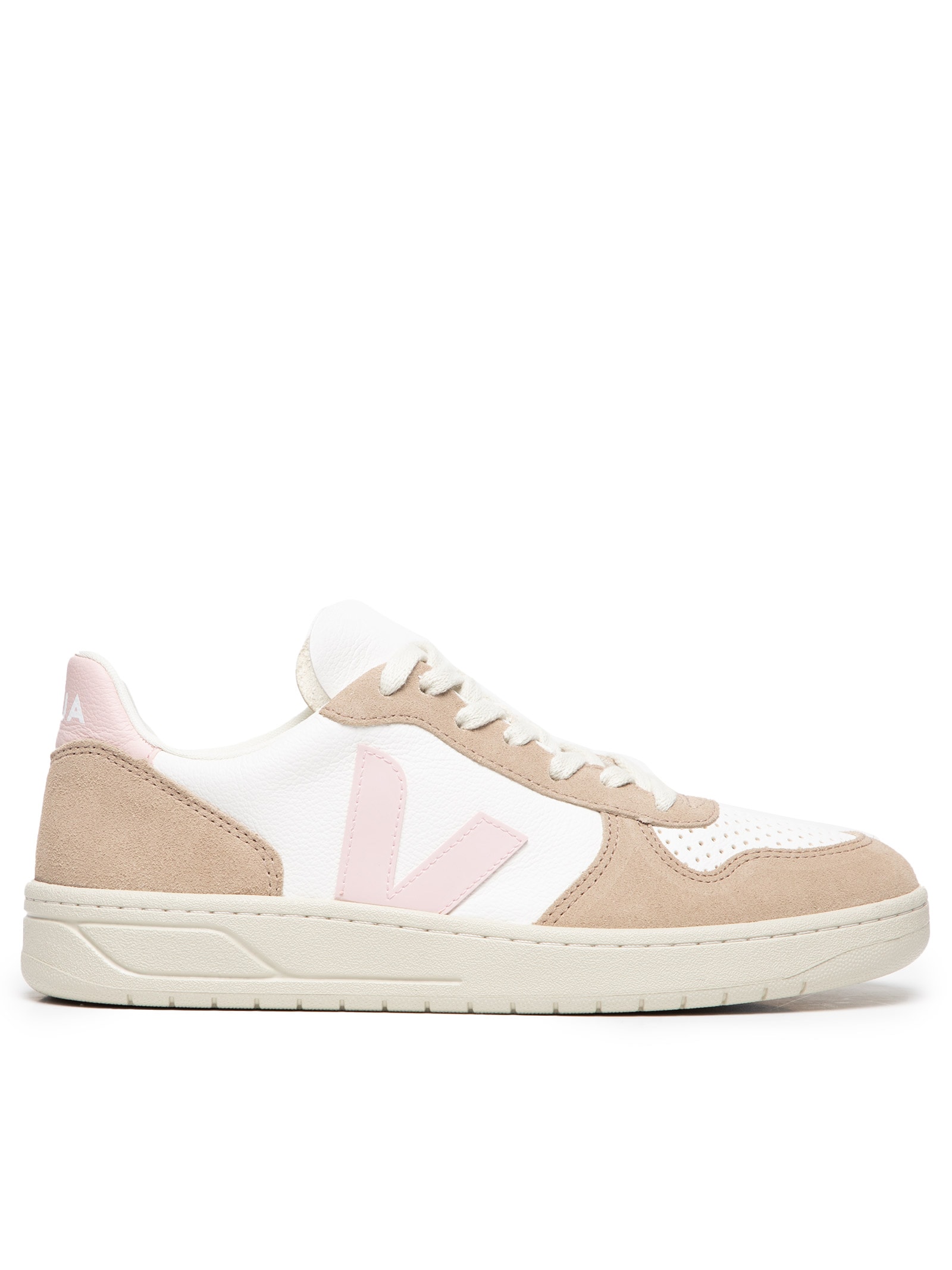 Tênis Feminino V-10 Chromefree Petale Sahar Off White Veja