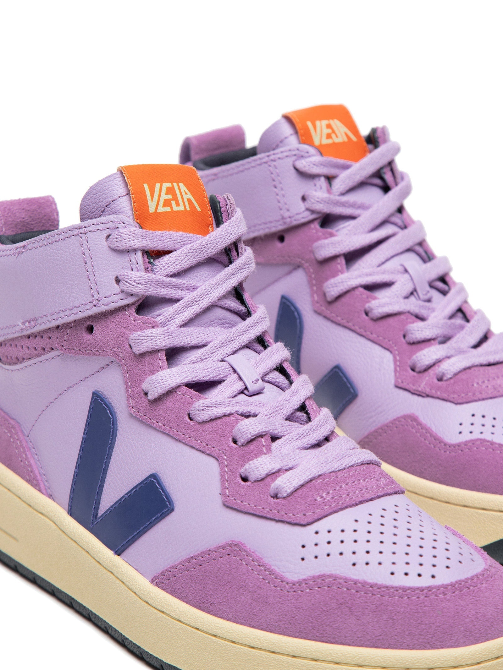 Veja - Tênis Feminino V-95 O.T Leather - Roxo