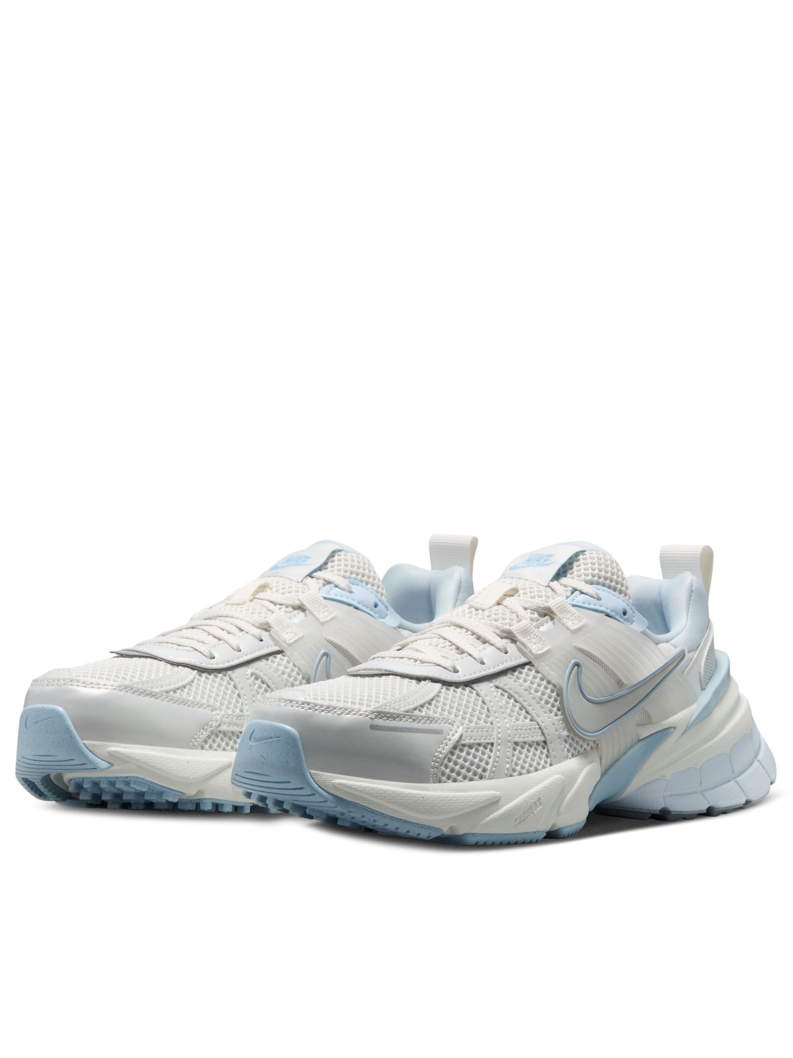 Tênis Feminino V2K Run Cinza e Azul Nike