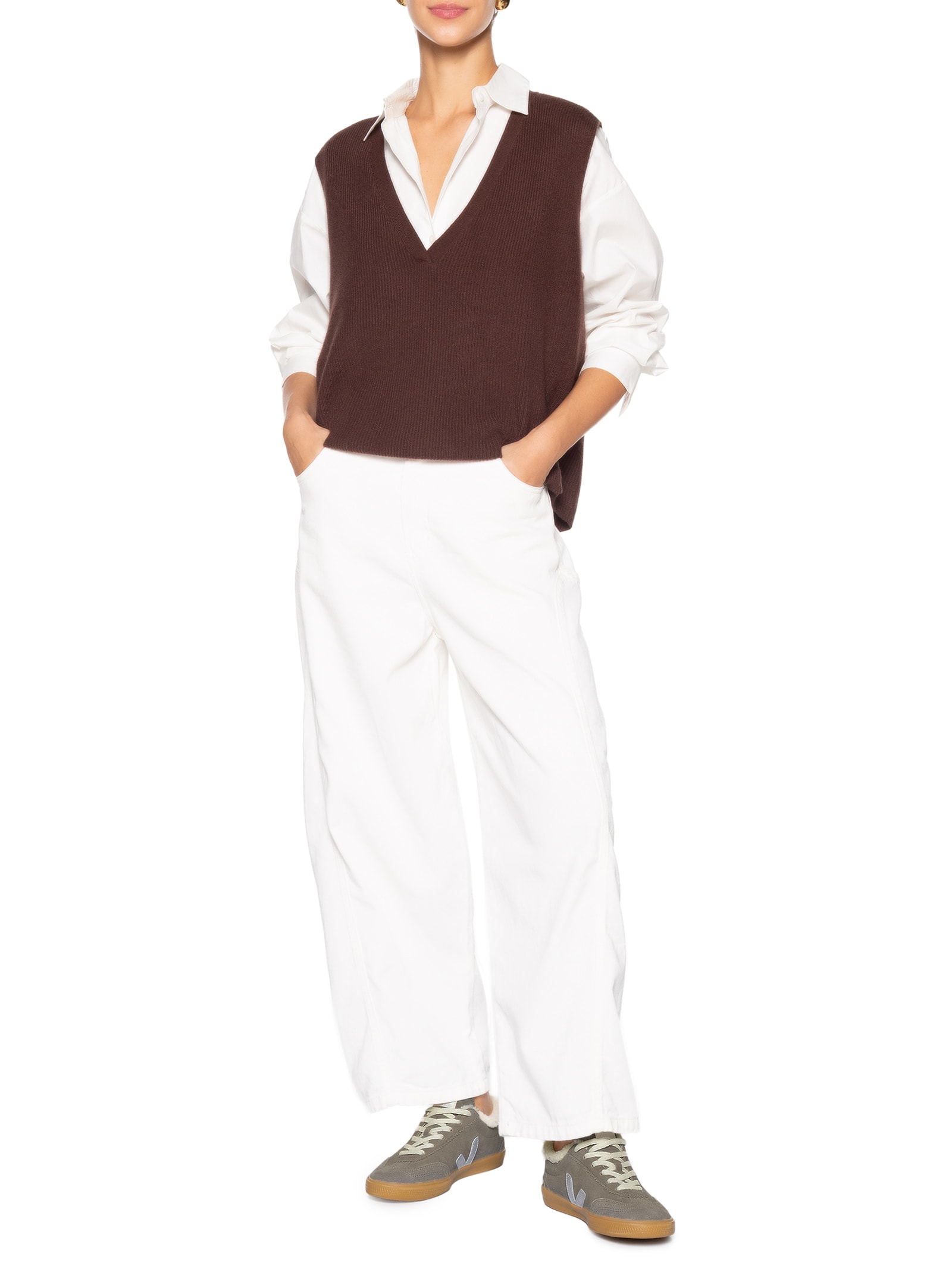 Tênis Feminino Volley Suede Bege Veja