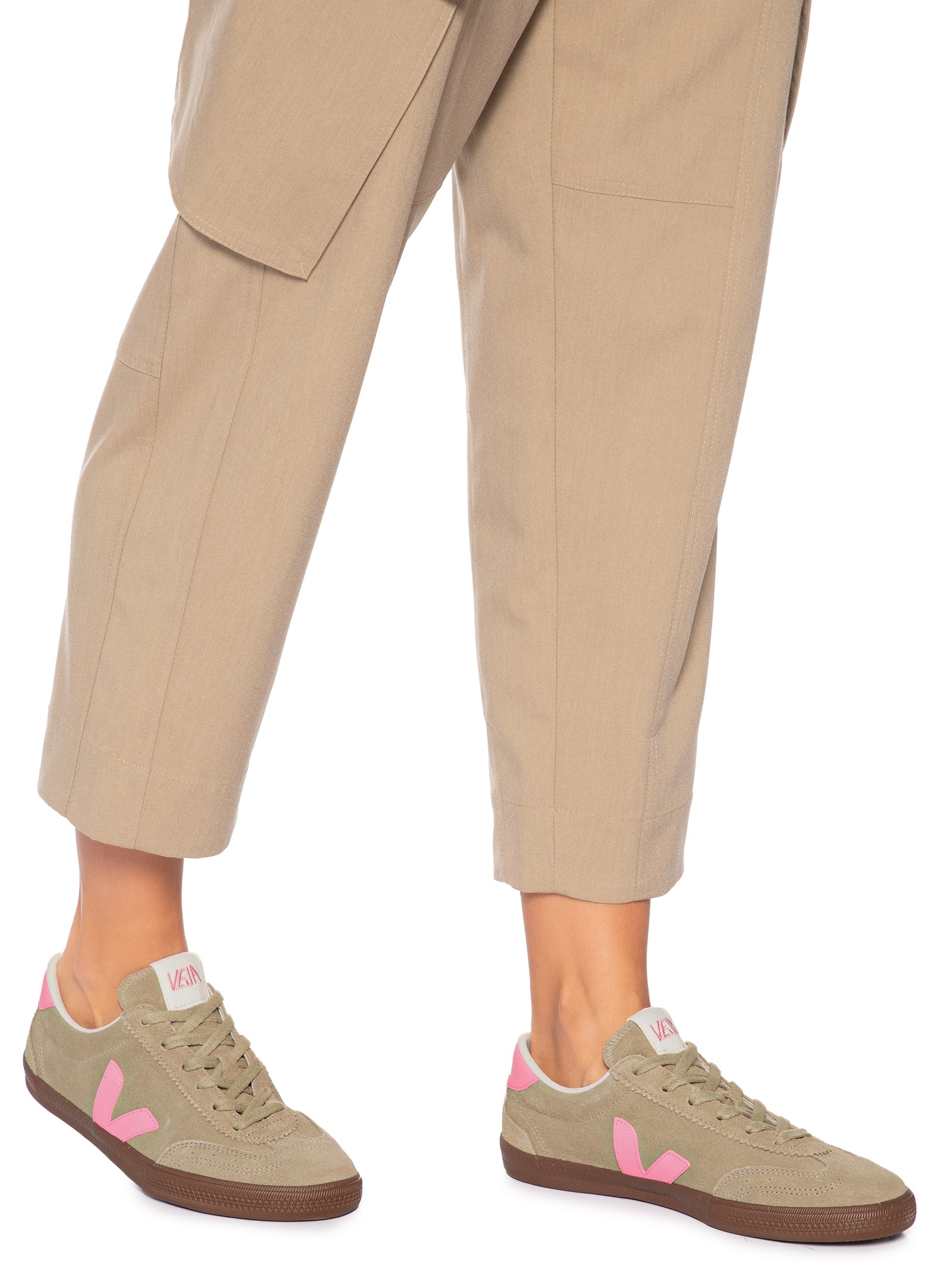 Tênis Feminino Volley Suede Bege Veja